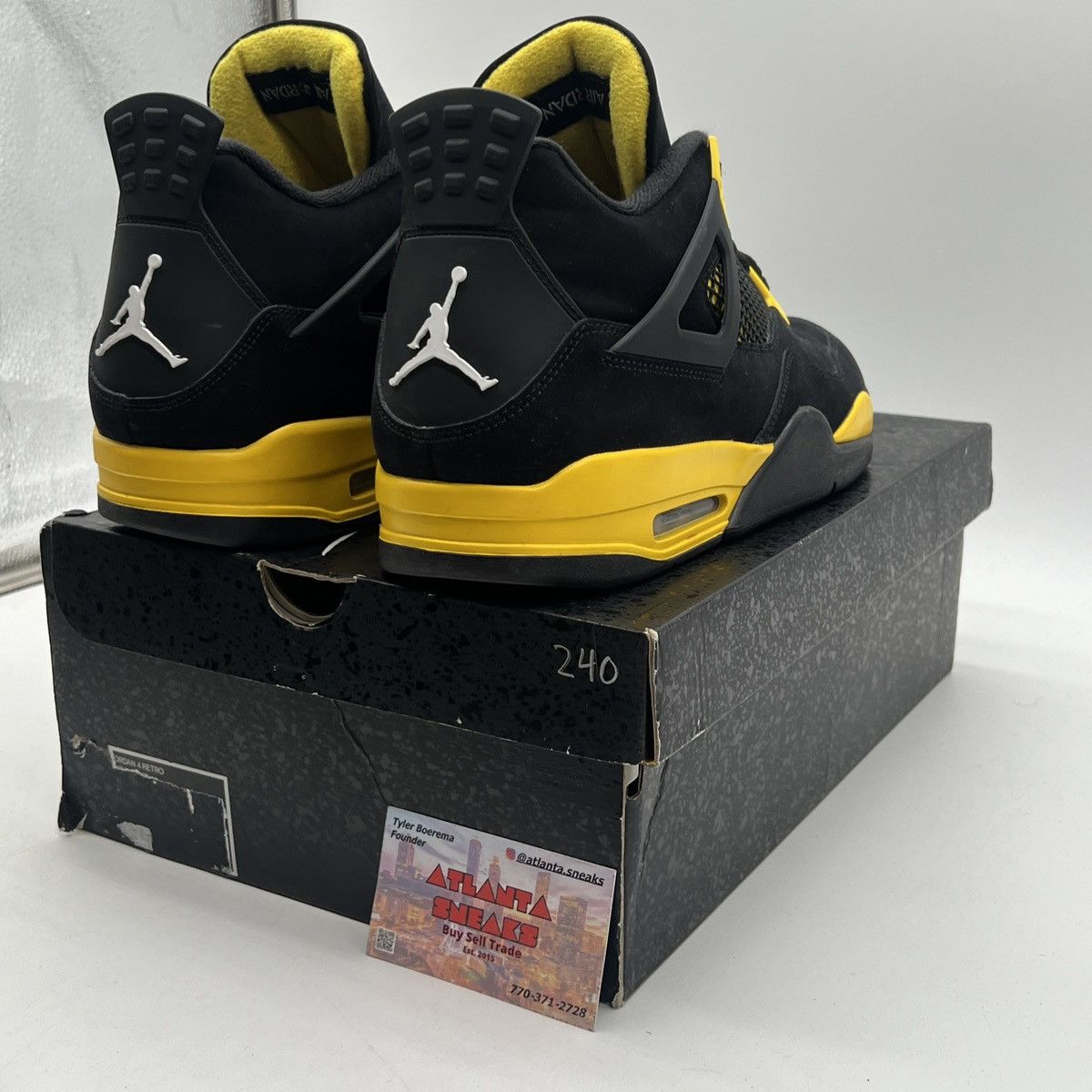 Jordan Brand Air Jordan 4 Thunder Size US 13 / EU 46 - 5 Thumbnail