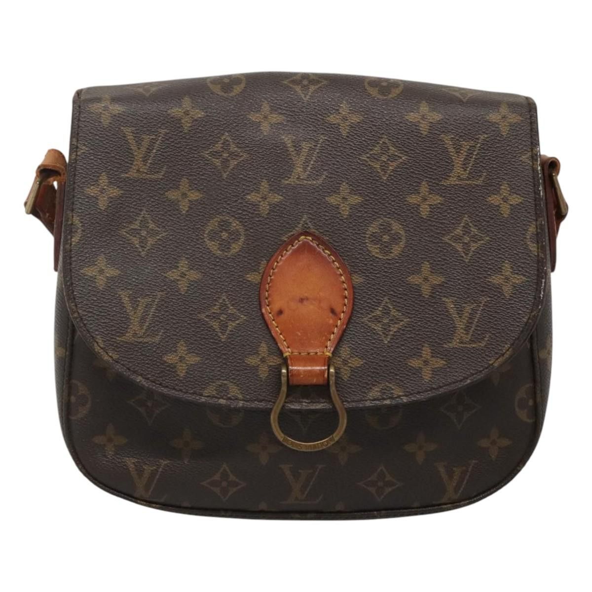 Louis Vuitton LOUIS VUITTON Monogram Saint Cloud GM Shoulder Bag M51242 Size ONE SIZE - 13 Thumbnail