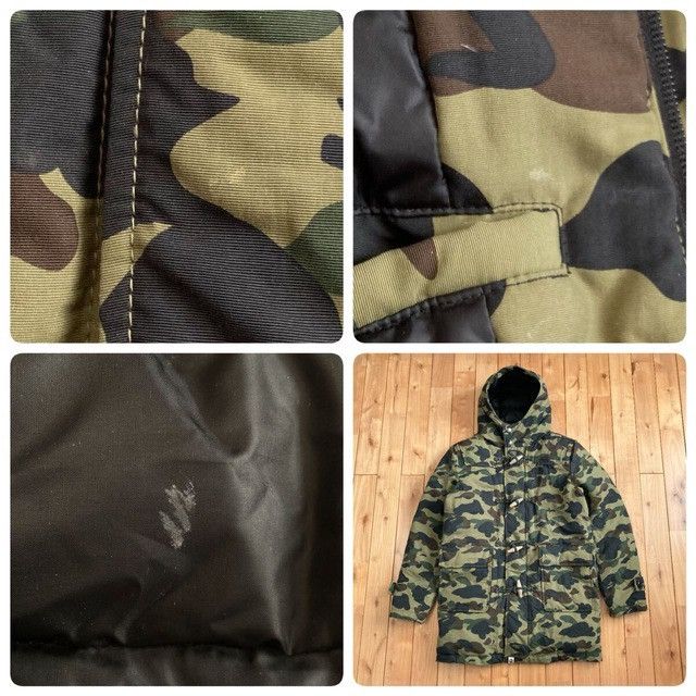 Bape BAPE CAMO Puffer Down jacket Duffle Coat a bathing ape Size US M / EU 48-50 / 2 - 8 Thumbnail