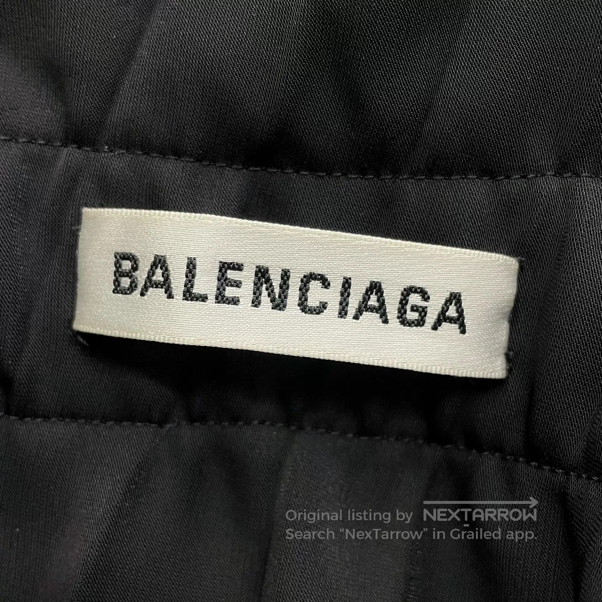 Balenciaga Balenciaga Black Pleated Skirt. Size 35" - 6 Thumbnail