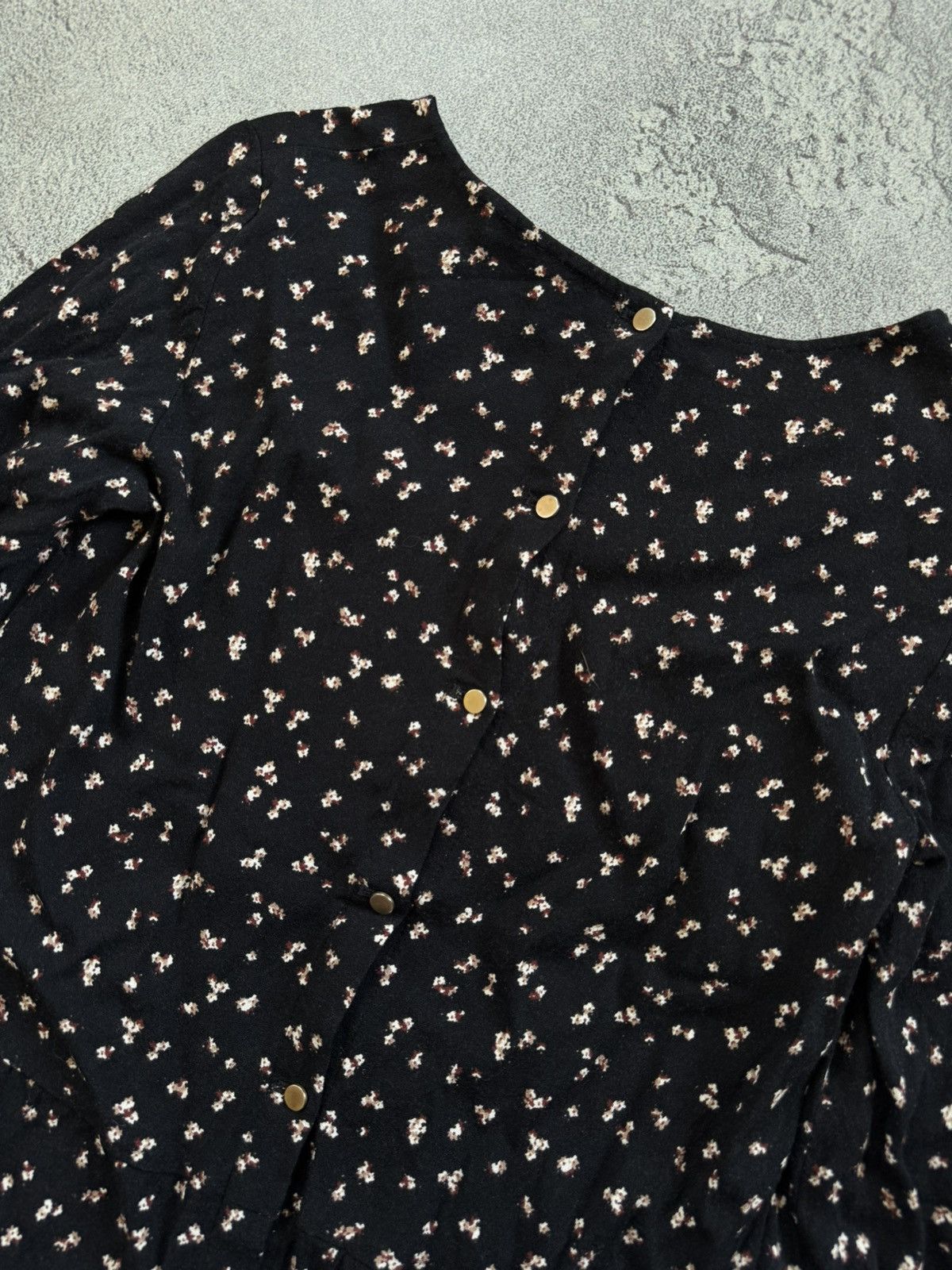 Sezane Sezane Floral Print Button Blouse Multicolor Long Sleeve Top Size XS / US 0-2 / IT 36-38 - 5 Thumbnail