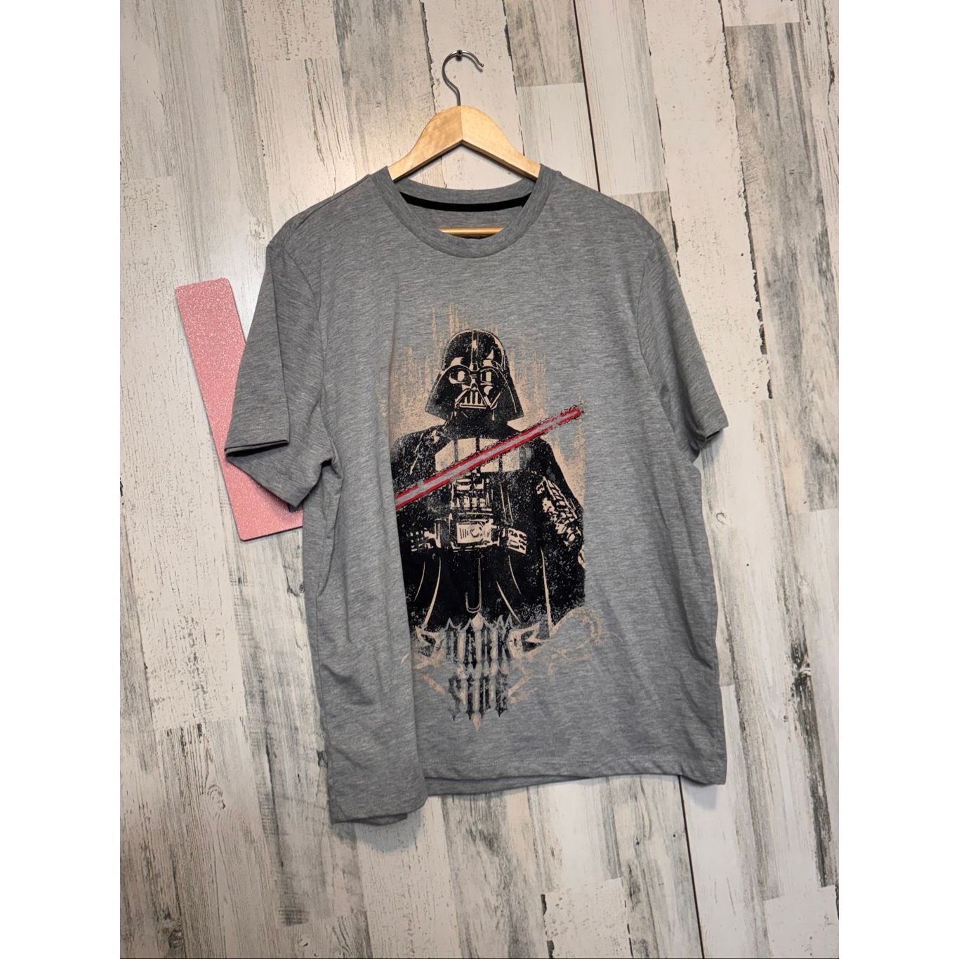 Star Wars Star Wars Darth Vader Graphic T-Shirt Gray Men’s XL – Primark – Movie Tee Size US XL / EU 56 / 4 - 2 Thumbnail
