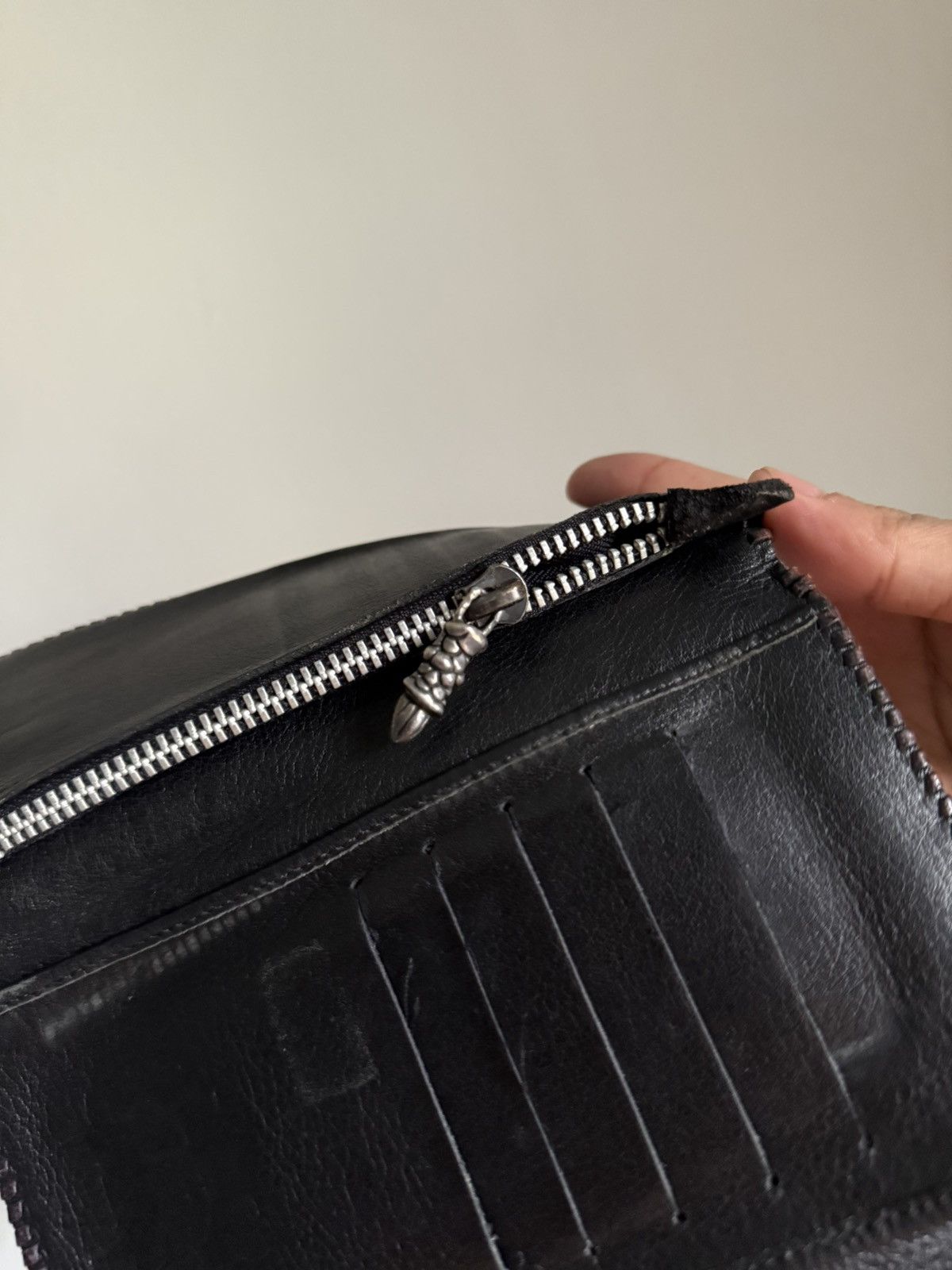 Handmade Godsize Shark Skin Leather with Stingray leather cross Size ONE SIZE - 7 Thumbnail
