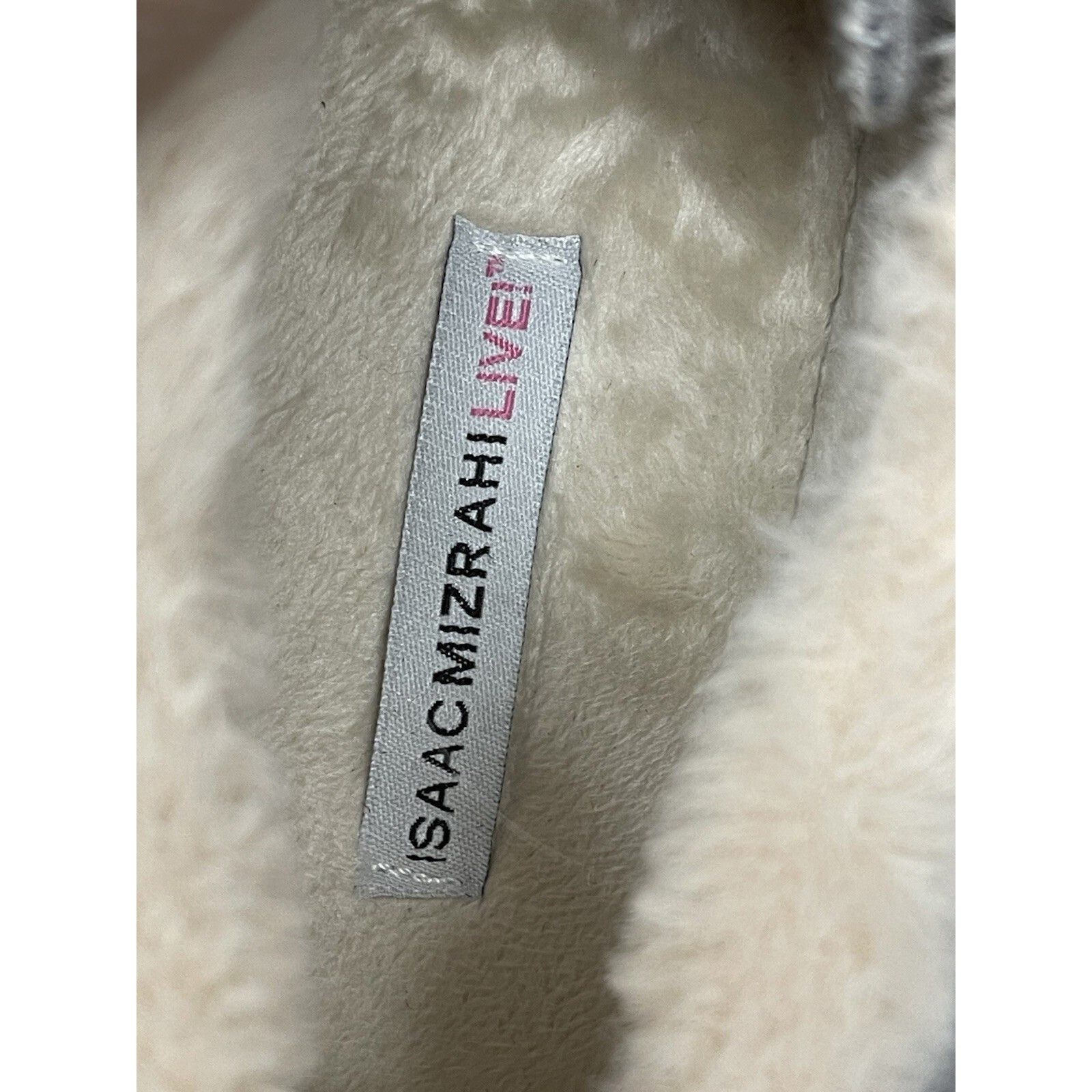 Other Isaac Mizrahi Live! Crystal Fur Trimmed Slip On Sneaker Gray Size US 8 / IT 38 - 9 Thumbnail