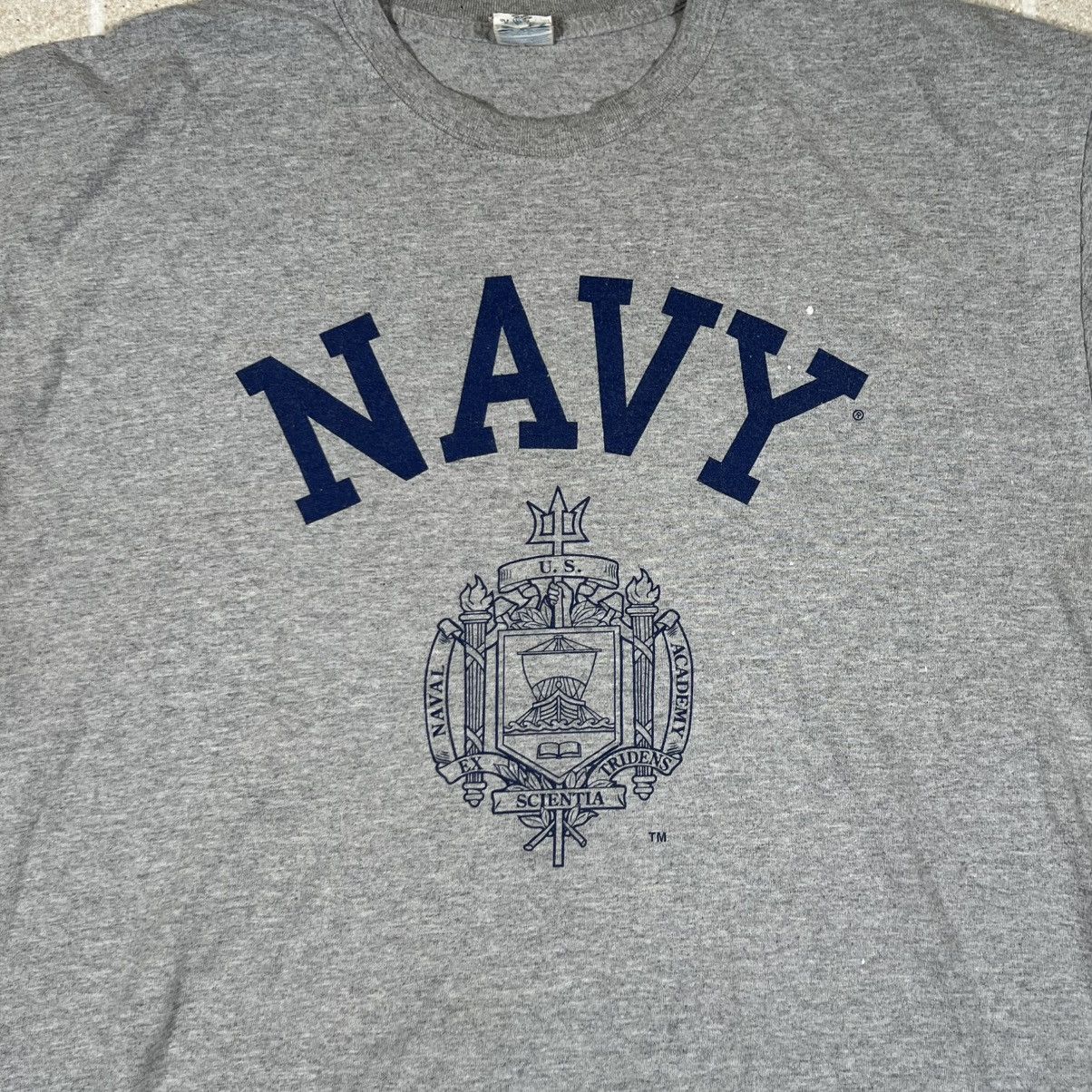 Vintage Vintage US Navy Naval Academy Tshirt Size XL Size US XL / EU 56 / 4 - 2 Thumbnail