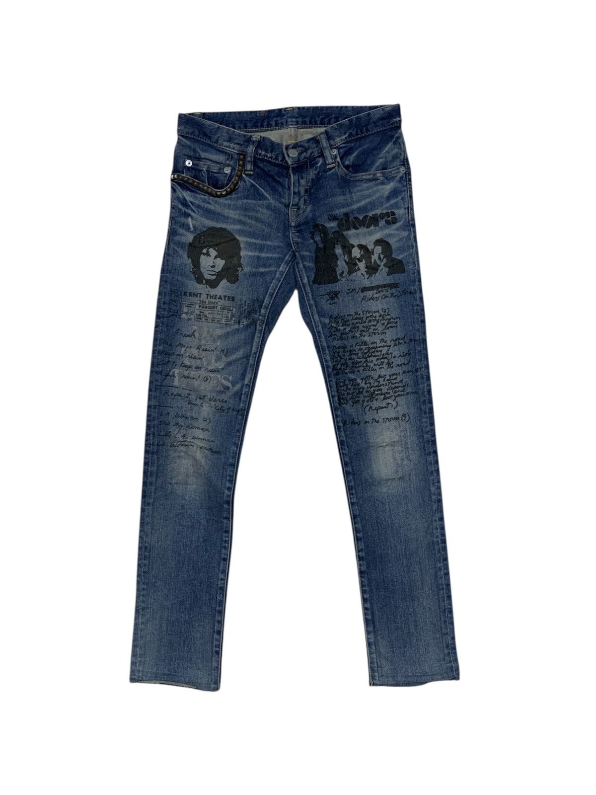 Hysteric Glamour Vintage HYSTERIC GLAMOUR THE DOOR Size 28" / US 6 / IT 42 - 1 Thumbnail