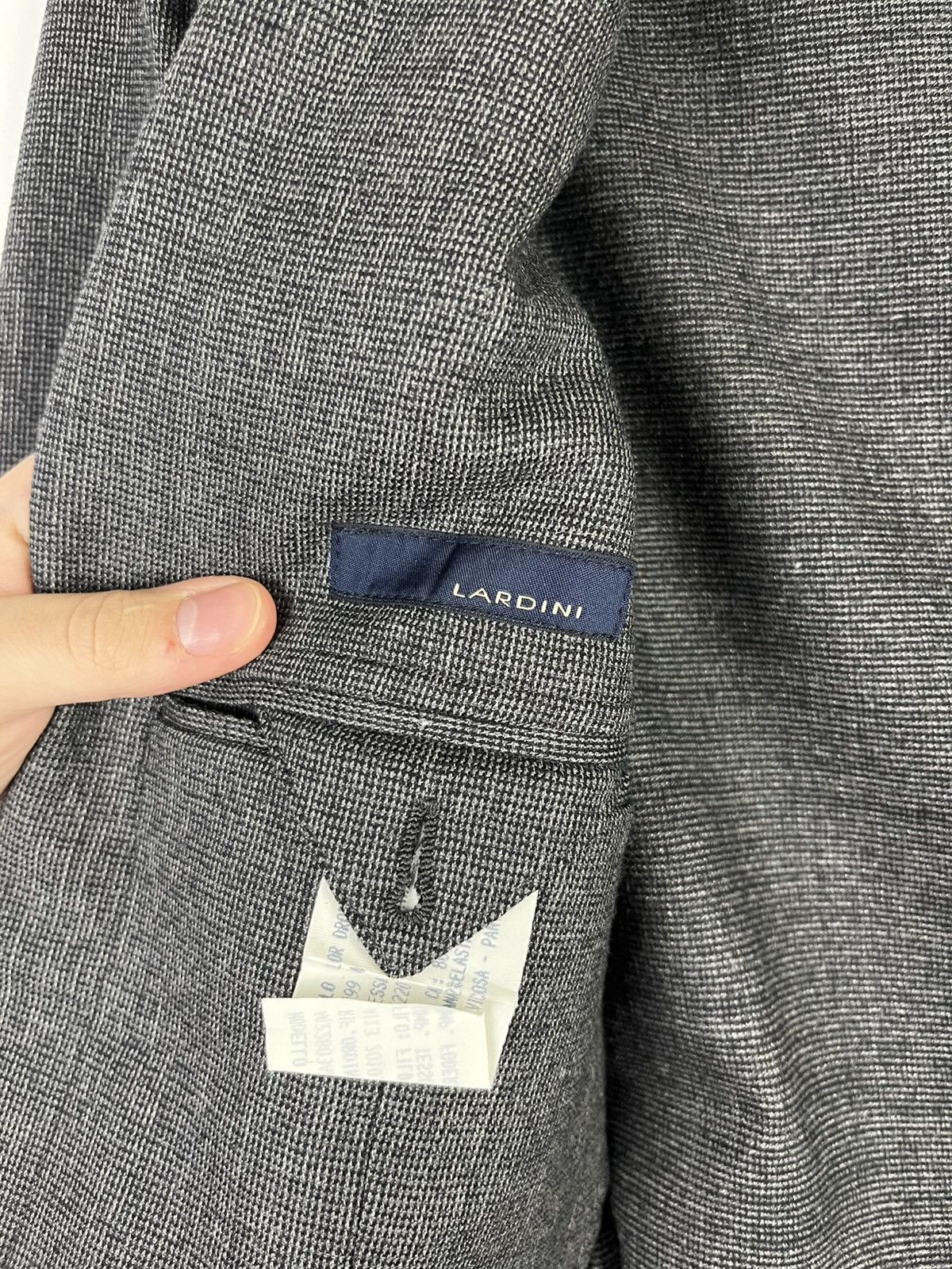 Lardini Lardini Luxury Classic Wool Blazer Jacket Made in Italy Size 38R - 8 Thumbnail