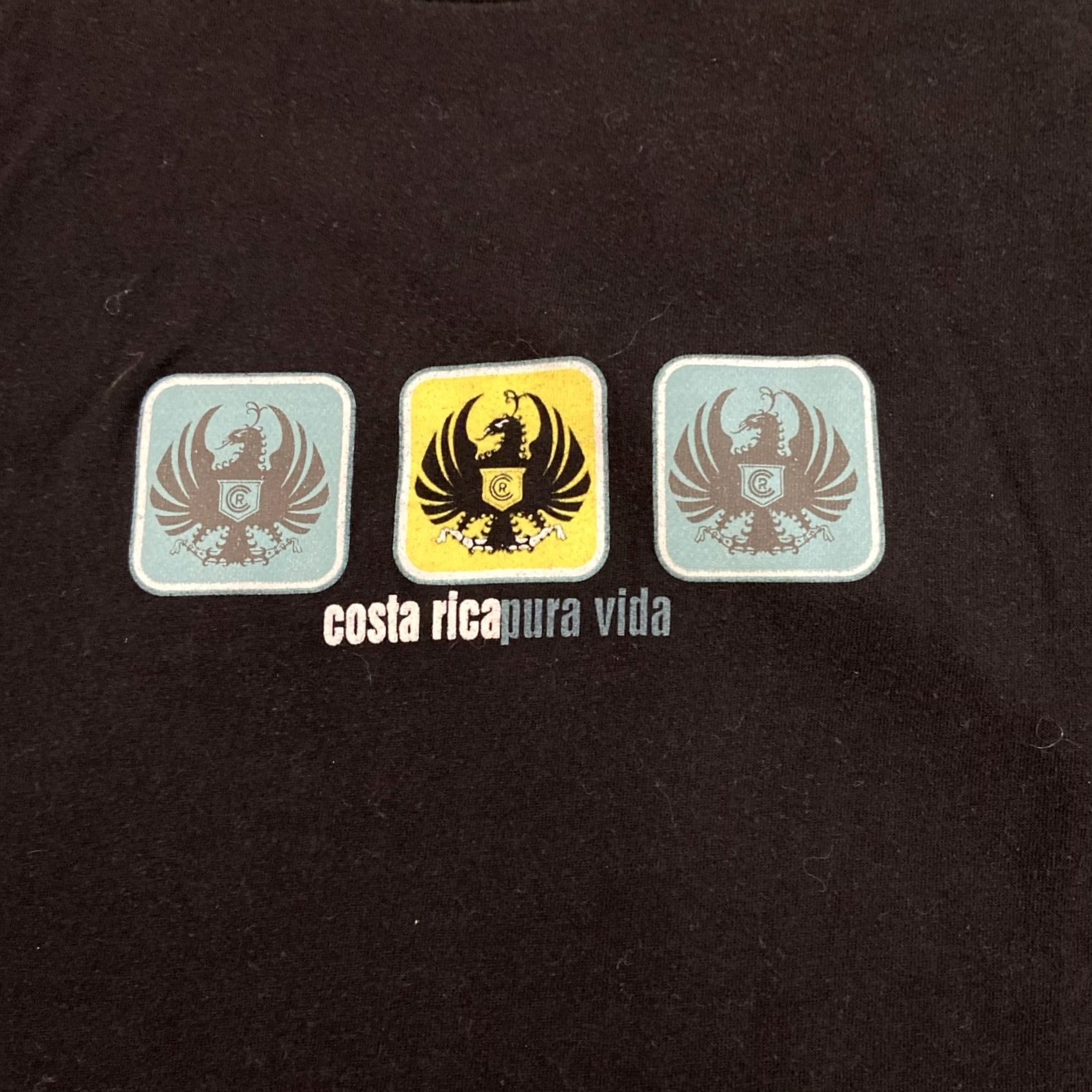 Imperial VINTAGE Imperial Costa Rica Men’s XL T-shirt Black Graphic Print Crew Neck Short Sleeve Logo 90s Beer Beach Cerveza Imperial Men Size US XL / EU 56 / 4 - 2 Thumbnail