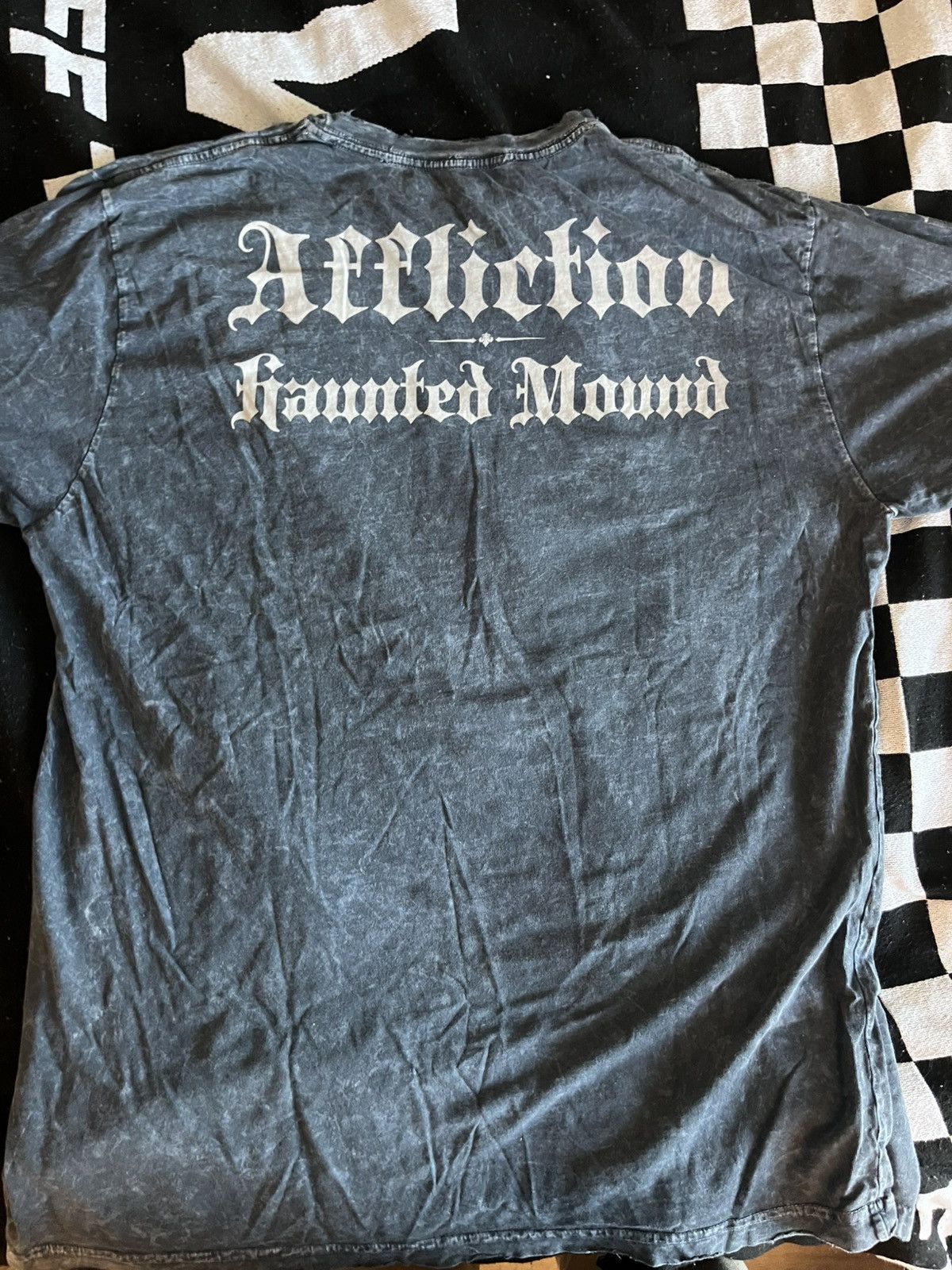Affliction OG SEMETARY X AFFLICTION HAUNTED MOUND SHIRT Size US XXL / EU 58 / 5 - 3 Thumbnail