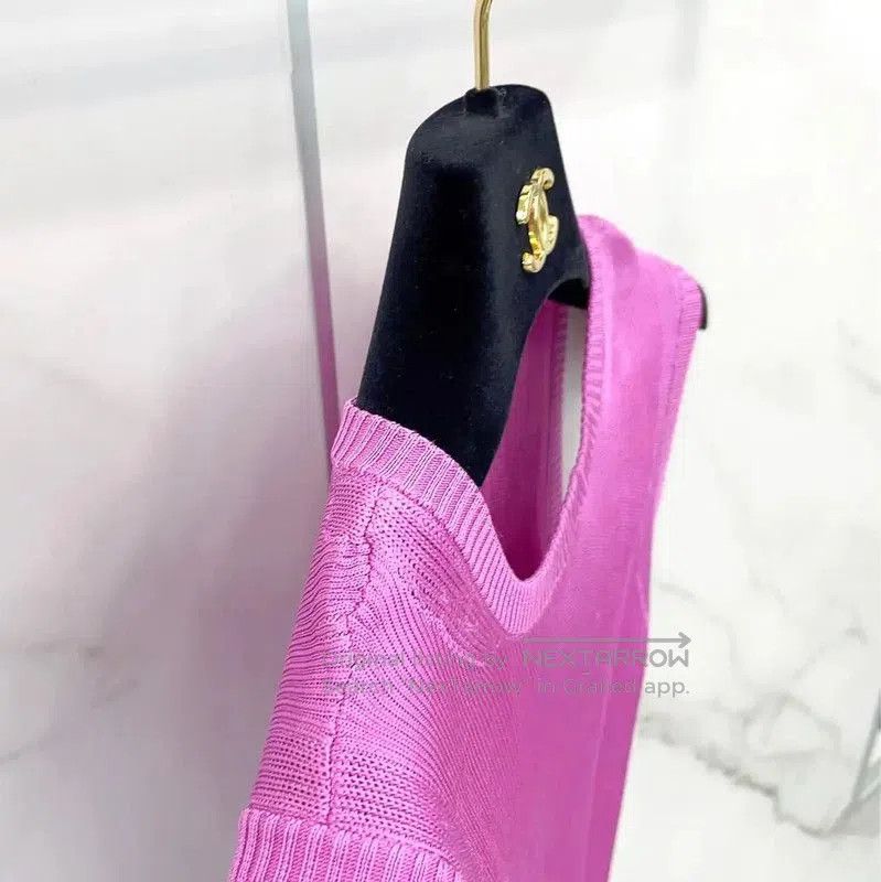 Chanel Chanel Purple Silk Women's Top . Size S / US 4 / IT 40 - 7 Thumbnail