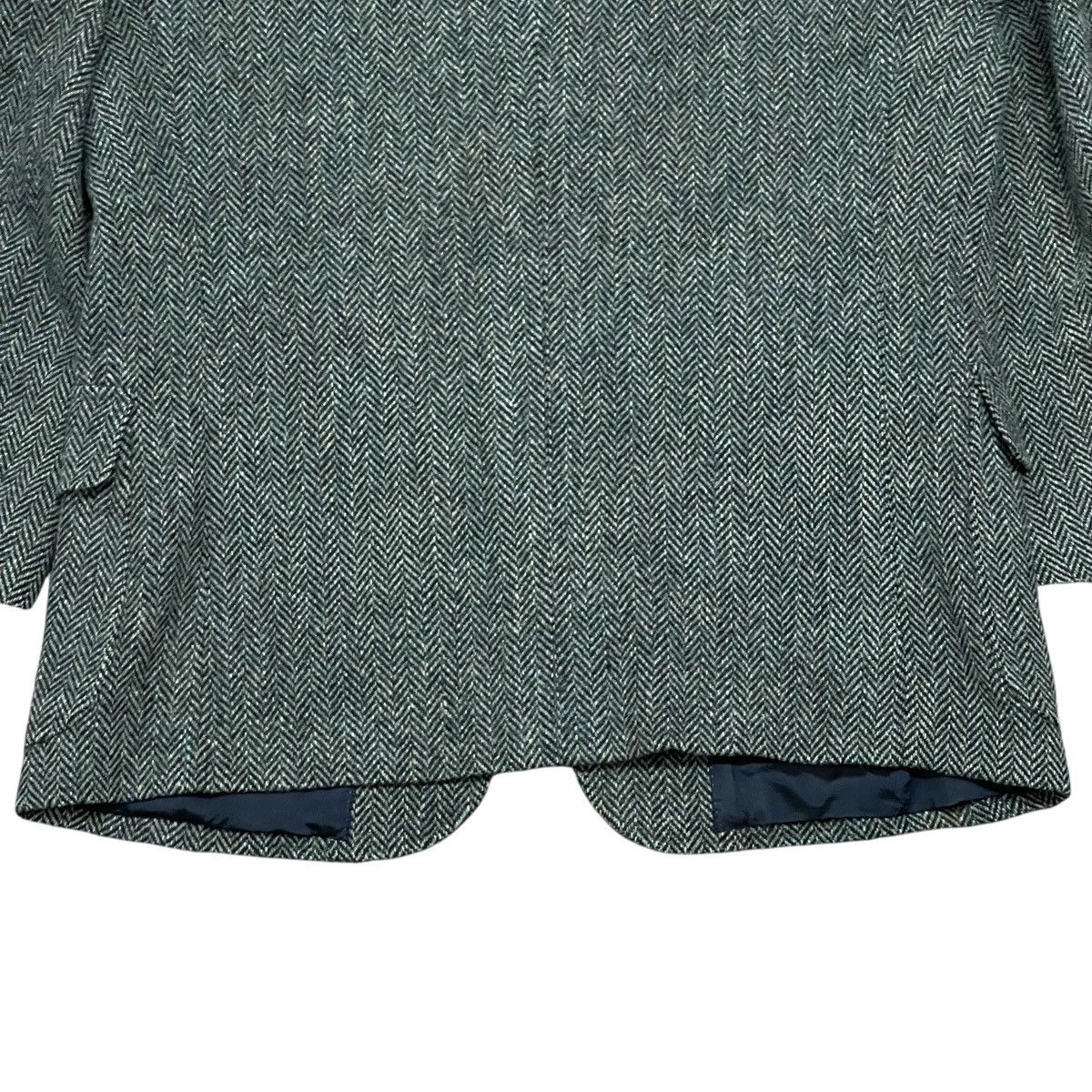 Harris Tweed Vintage Harris Tweed Vightex Custom Herringbone Wool Blazer Size 42R - 16 Thumbnail
