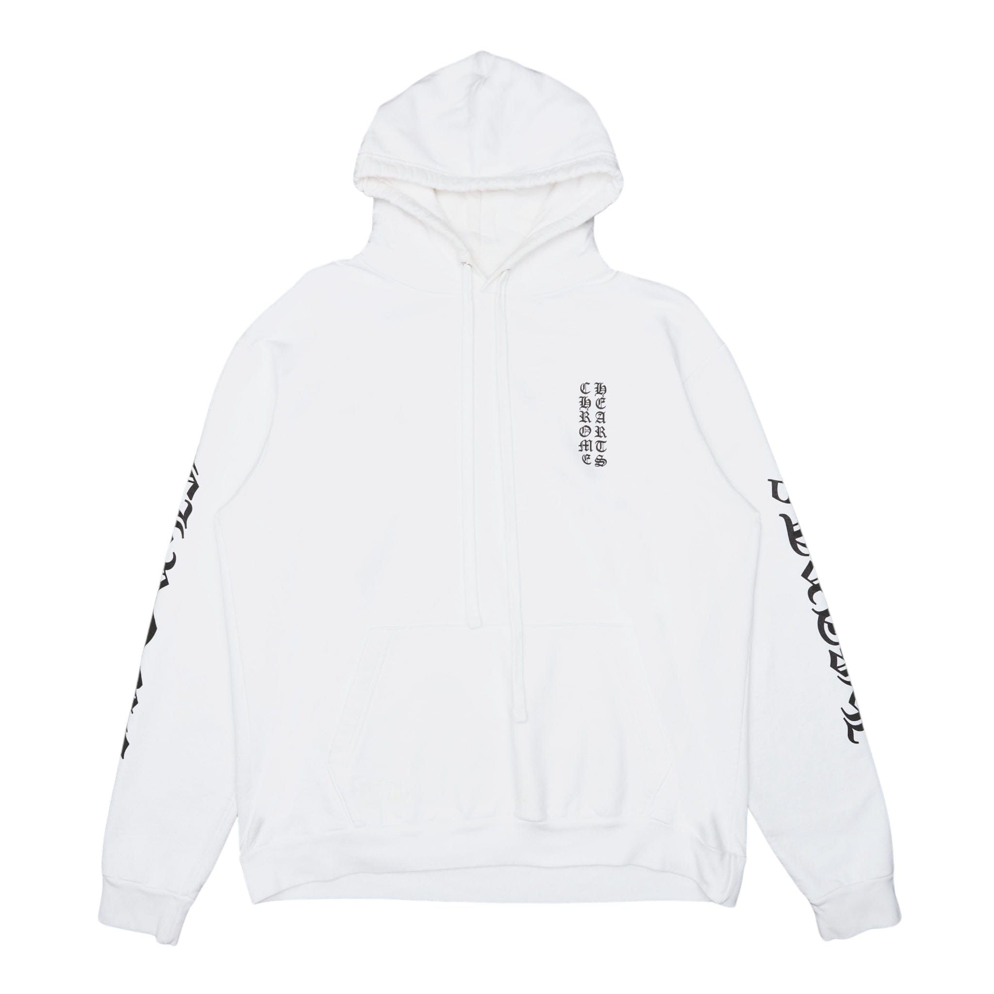Chrome Hearts Vertical Logo Hoodie | Grailed