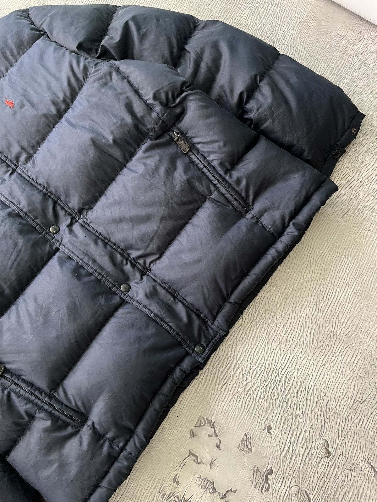 Polo Ralph Lauren Polo Ralph Lauren Puffer Jacket Vintage Streetwear Blue Size US L / EU 52-54 / 3 - 8 Thumbnail