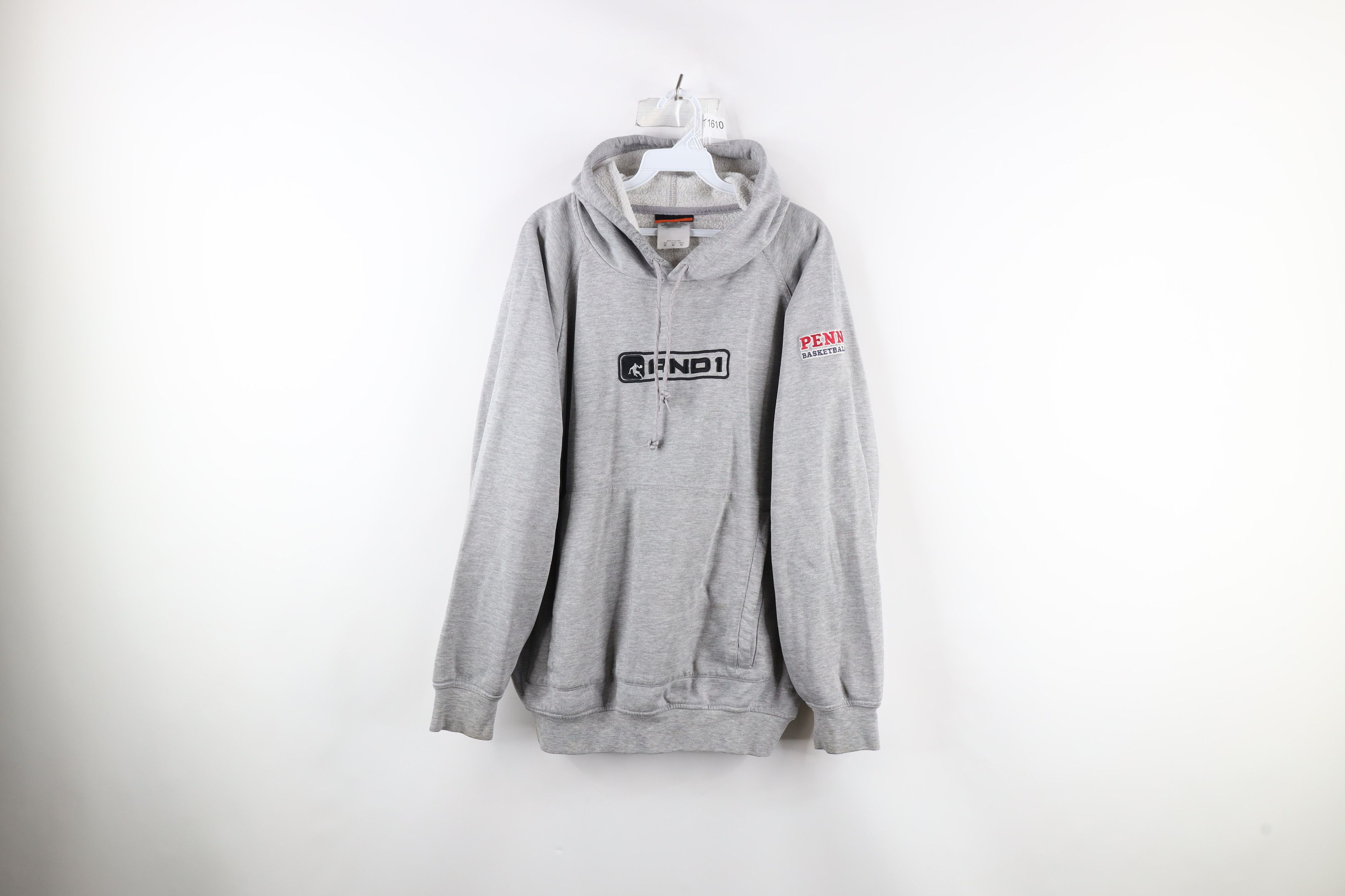 Vintage Vintage 90s AND1 of Pennsylvania Penn Hoodie Sweatshirt Size US M / EU 48-50 / 2 - 1 Thumbnail