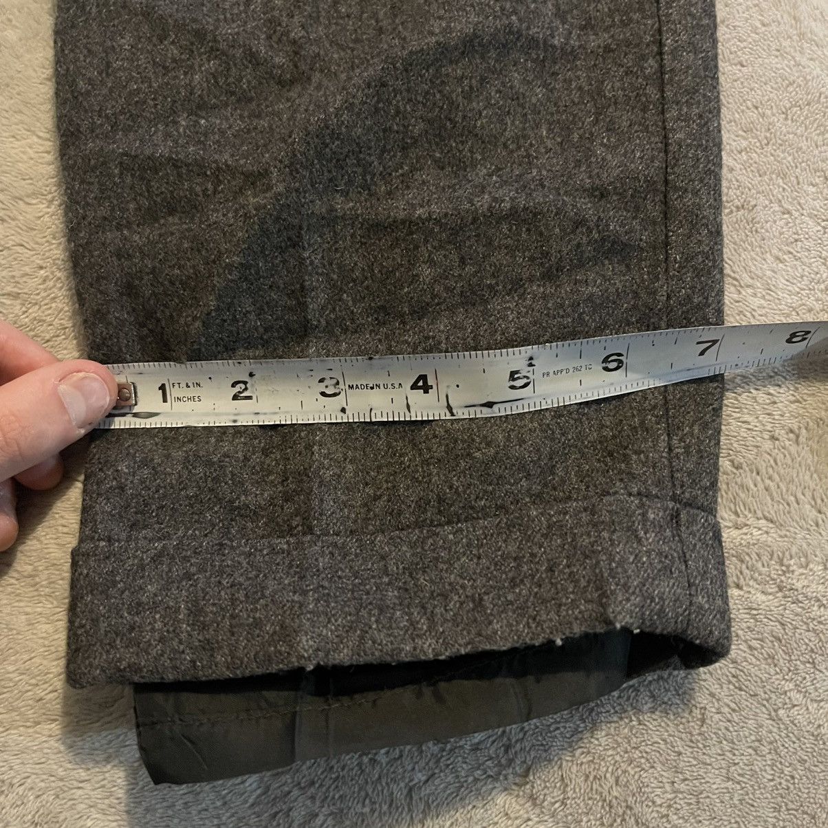 Other Vintage 90s Lizwear Petite Womens 8 Gray Wool Dress Pants Size 30" / US 8 / IT 44 - 8 Thumbnail