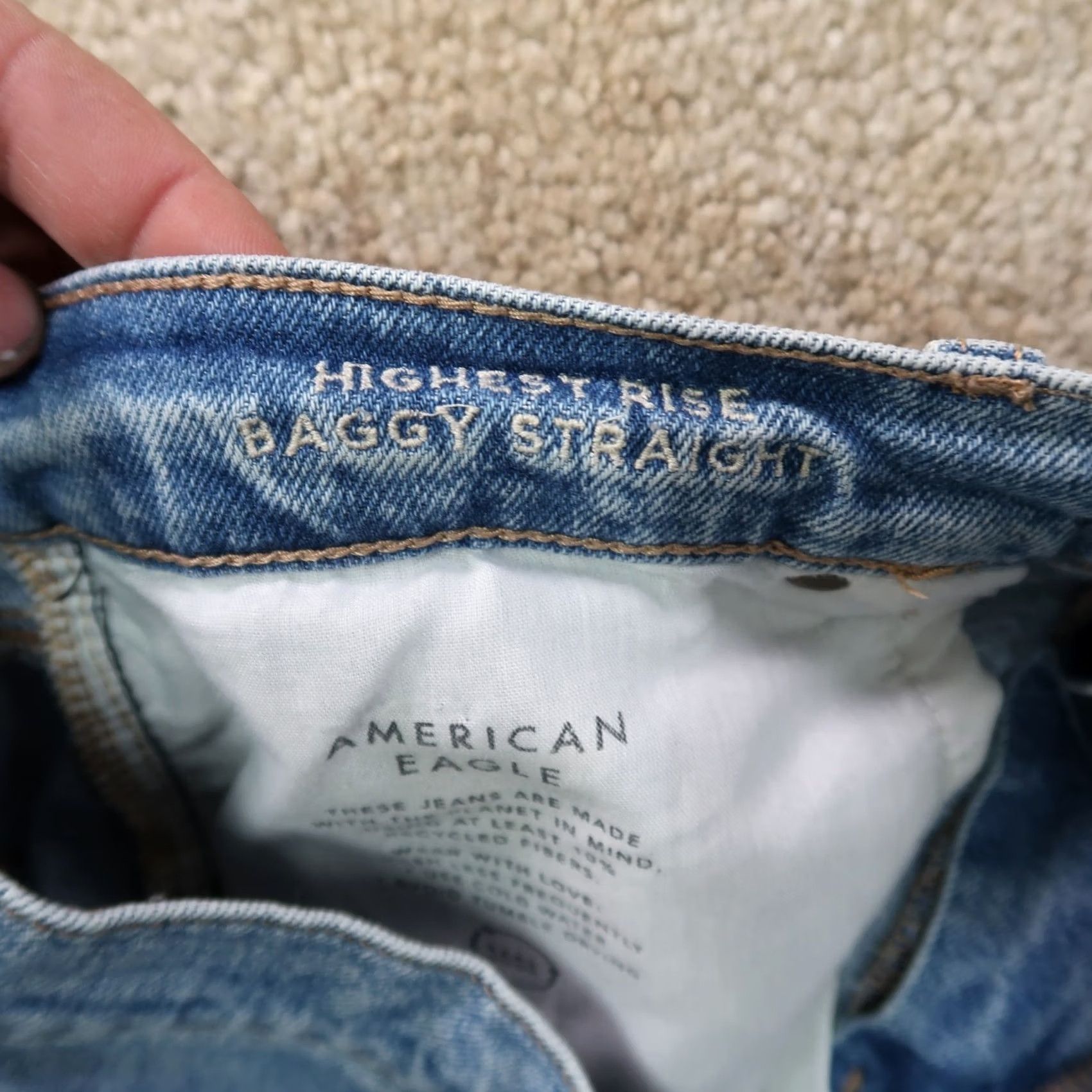 American Eagle Outfitters VINTAGE American Eagle Outfitters Jeans? (No) Size 34" / US 12 / IT 48 - 5 Thumbnail