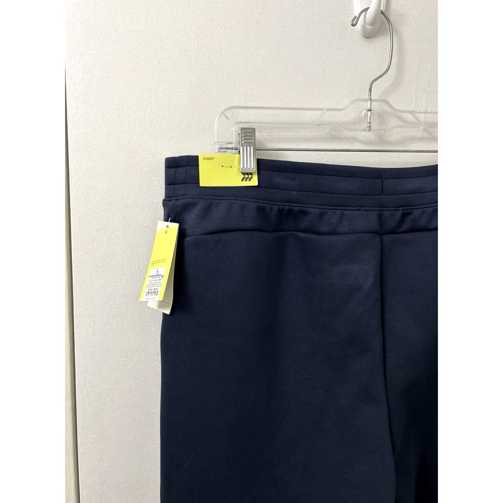 Vintage All in Motion Sleek Spacer Jogger Mens Large Navy Blue Athletic Pants NWT Size US 33 - 4 Thumbnail