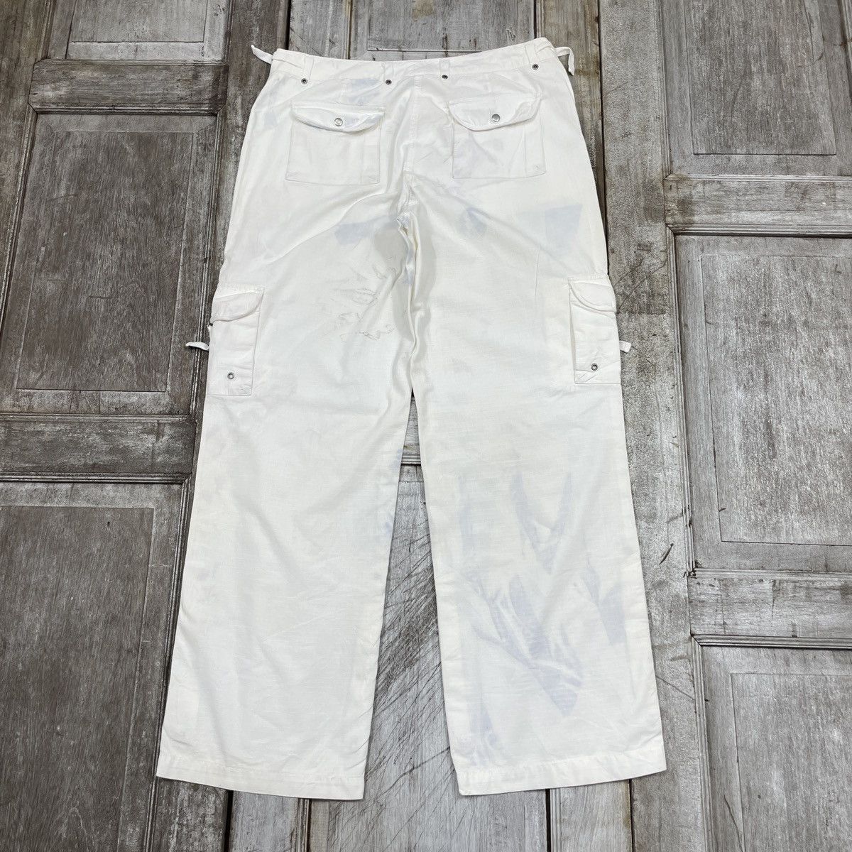 Vintage New York Company Vintage Y2K Baggy Wide Leg Faded Pants Size US 33 - 2 Thumbnail