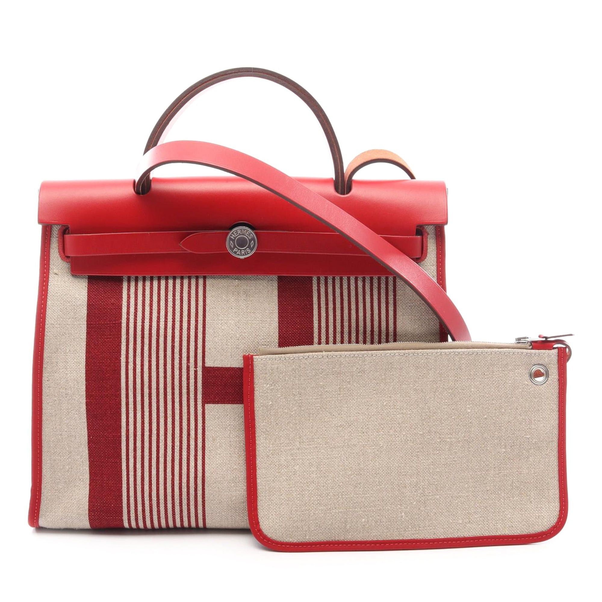 Hermes Toile H Vibration Herbag Zip 31 Size ONE SIZE - 1 Thumbnail