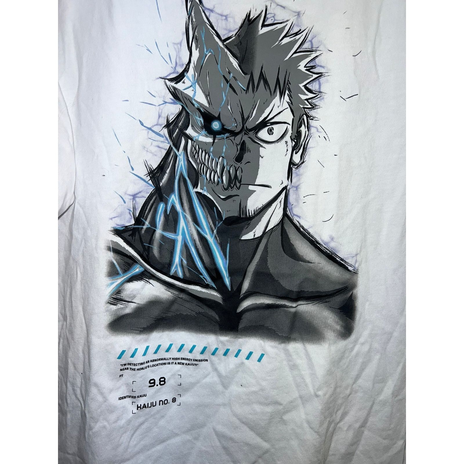 Uniqlo Uniqlo Kaiji No. Eight Shirt Number 8 Anime Graphic White 3X Size US XXL / EU 58 / 5 - 3 Thumbnail