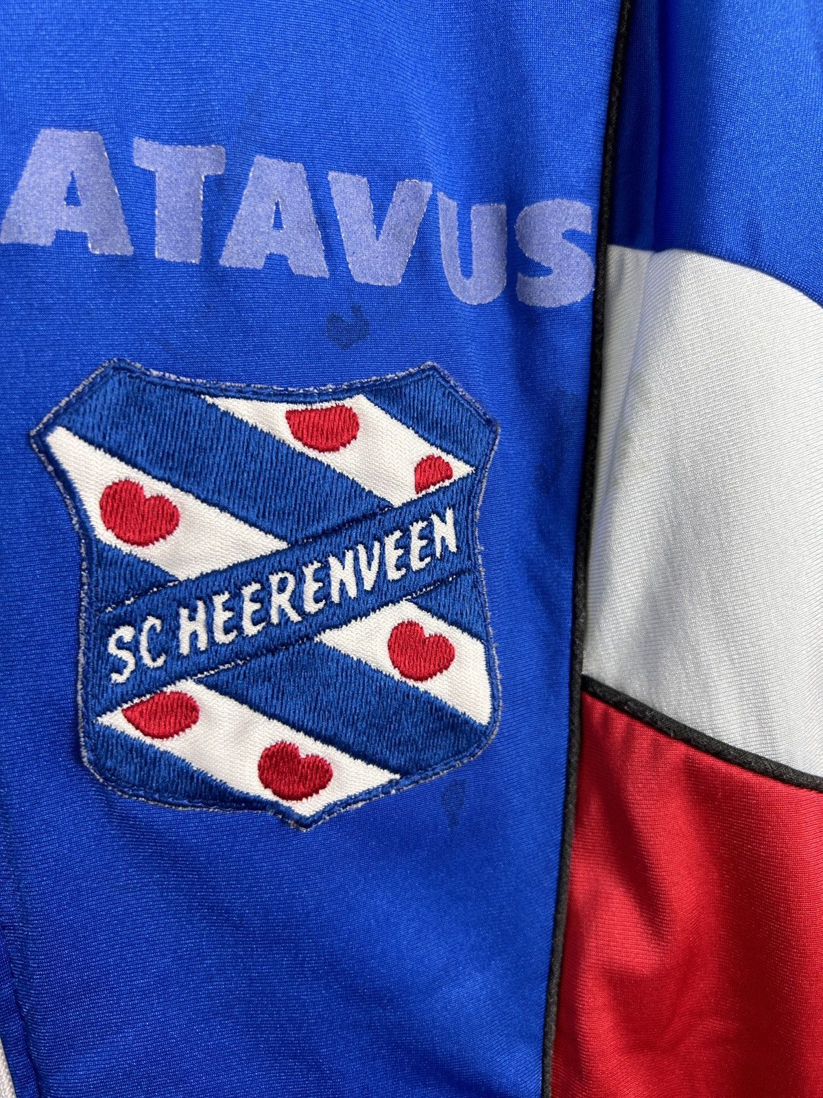 Vintage 90s Vintage ABM SC Heerenveen 1993/94/95 Track Jacket Size US L / EU 52-54 / 3 - 3 Thumbnail