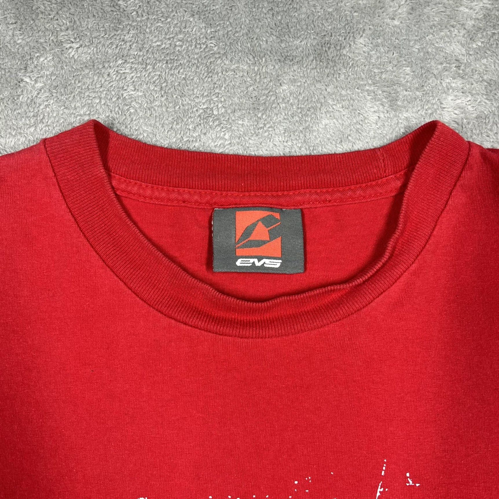 Vintage VINTAGE EVS Sports Riding Gear Red T-Shirt Men's XL Motocross Bikes Size US XL / EU 56 / 4 - 6 Thumbnail