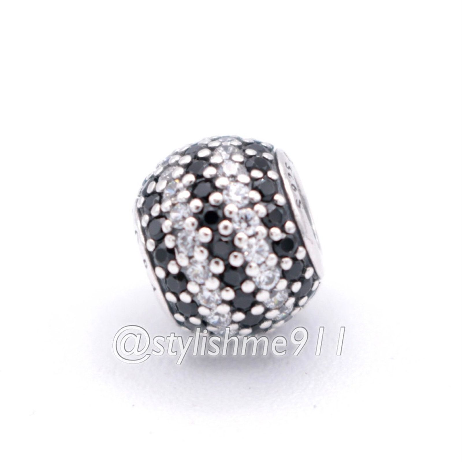 pandora Authentic PANDORA Black Nautical Pave Lights Charm Size ONE SIZE - 11 Thumbnail