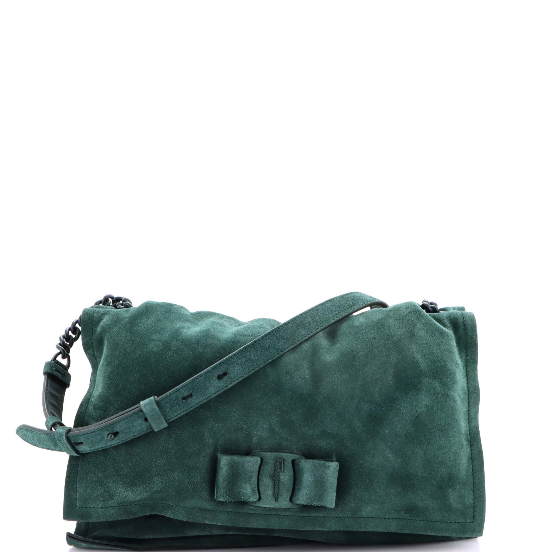 Salvatore Ferragamo Viva Bow Flap Bag Size ONE SIZE - 1 Thumbnail