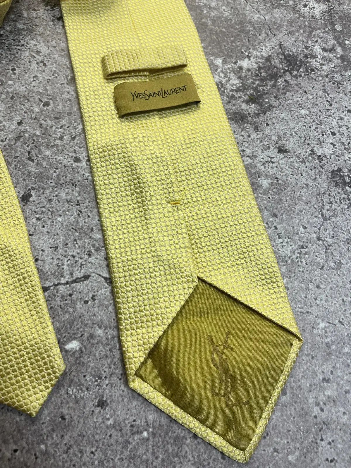 Yves Saint Laurent Yves Saint Laurent Vintage YSL Tie Size ONE SIZE - 3 Thumbnail