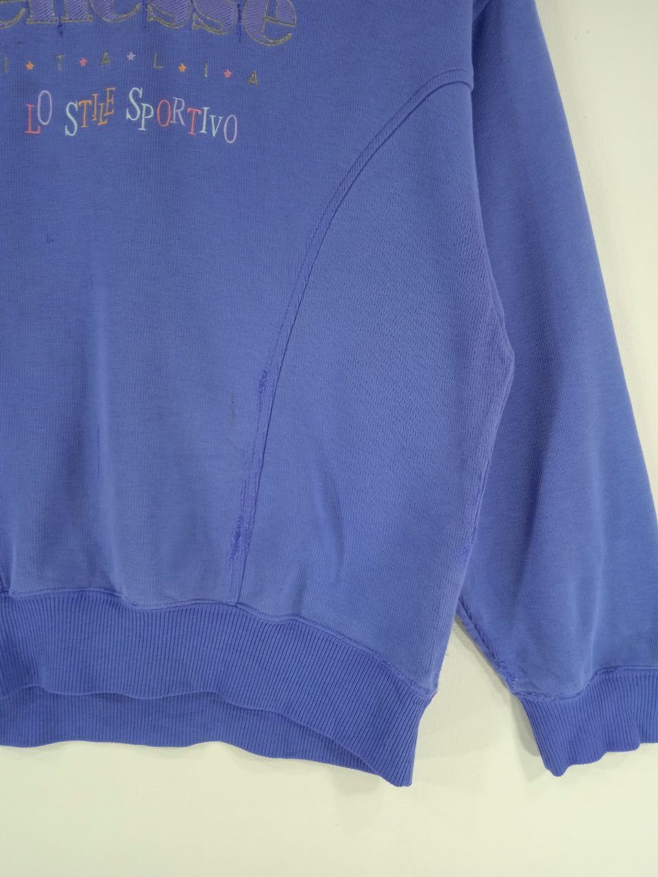 Ellesse Vintage 90's Ellese Sweatshirt Rare Design Size US L / EU 52-54 / 3 - 8 Thumbnail