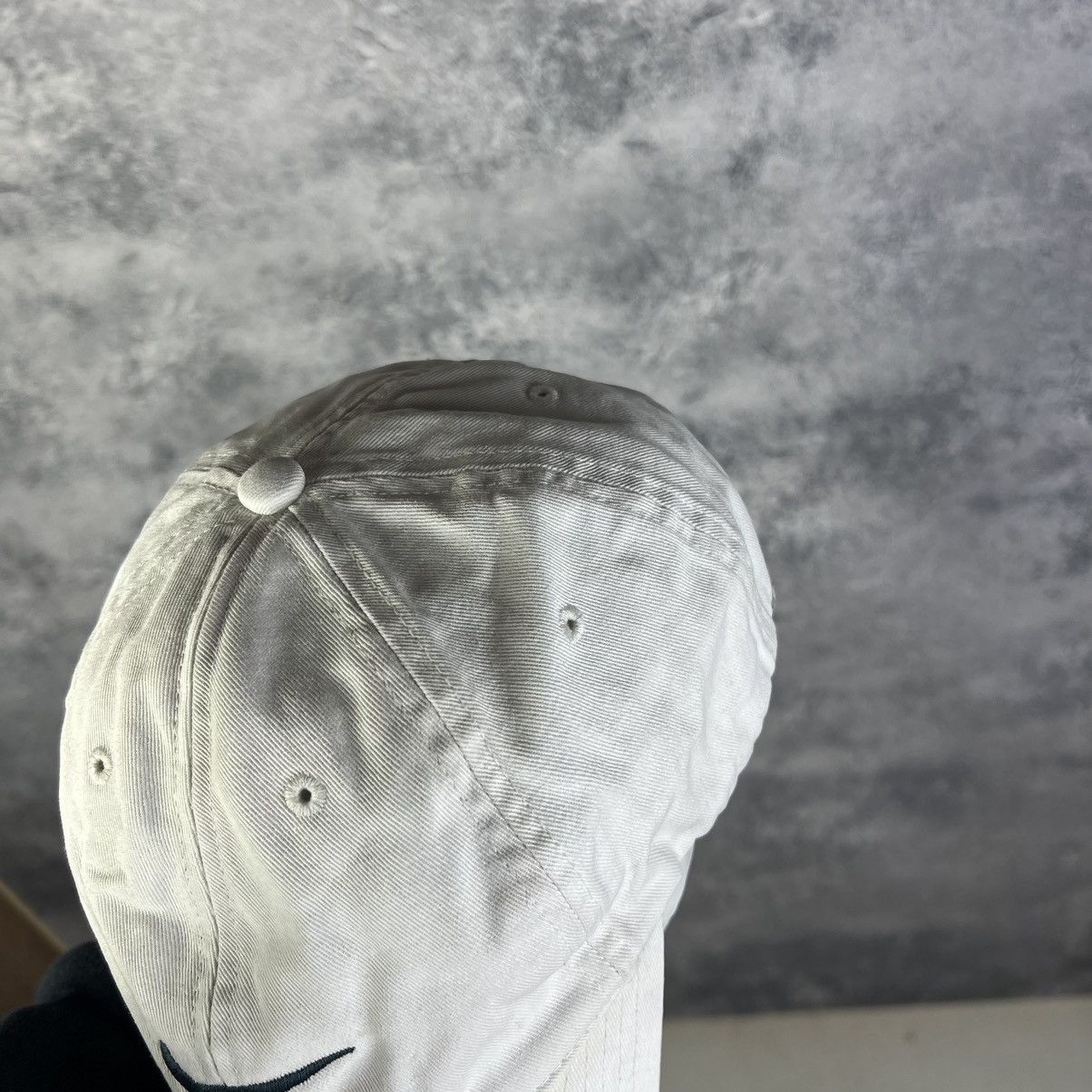 Nike Nike Swoosh Vintage Cap Men's White One Size Size ONE SIZE - 8 Thumbnail