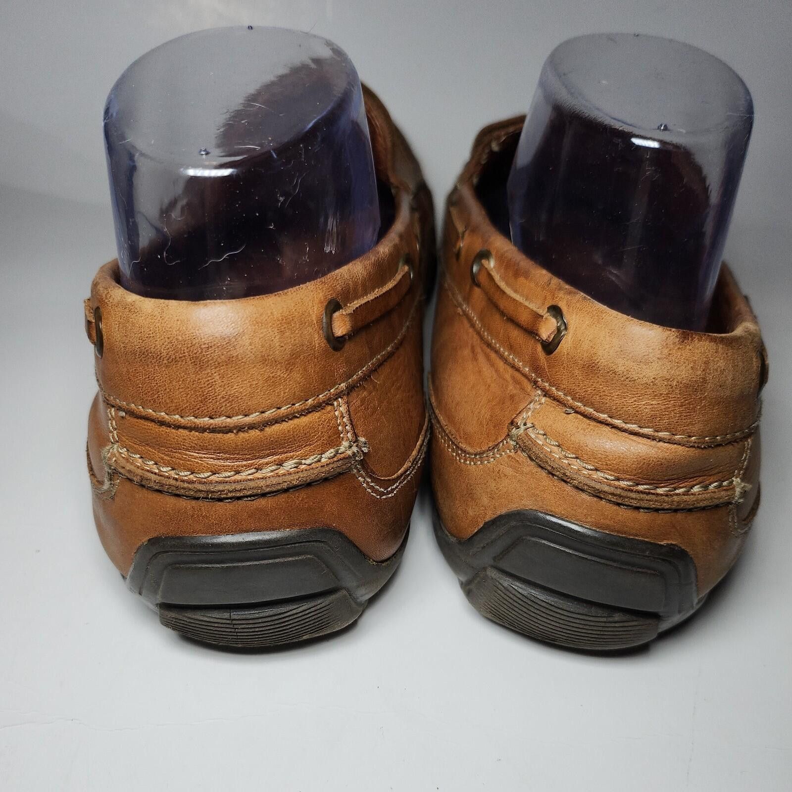 Bass BASS HANK Loafers Slip On Moccasins Shoes 11.5 Brown Leather Size US 11.5 / EU 44-45 - 3 Thumbnail
