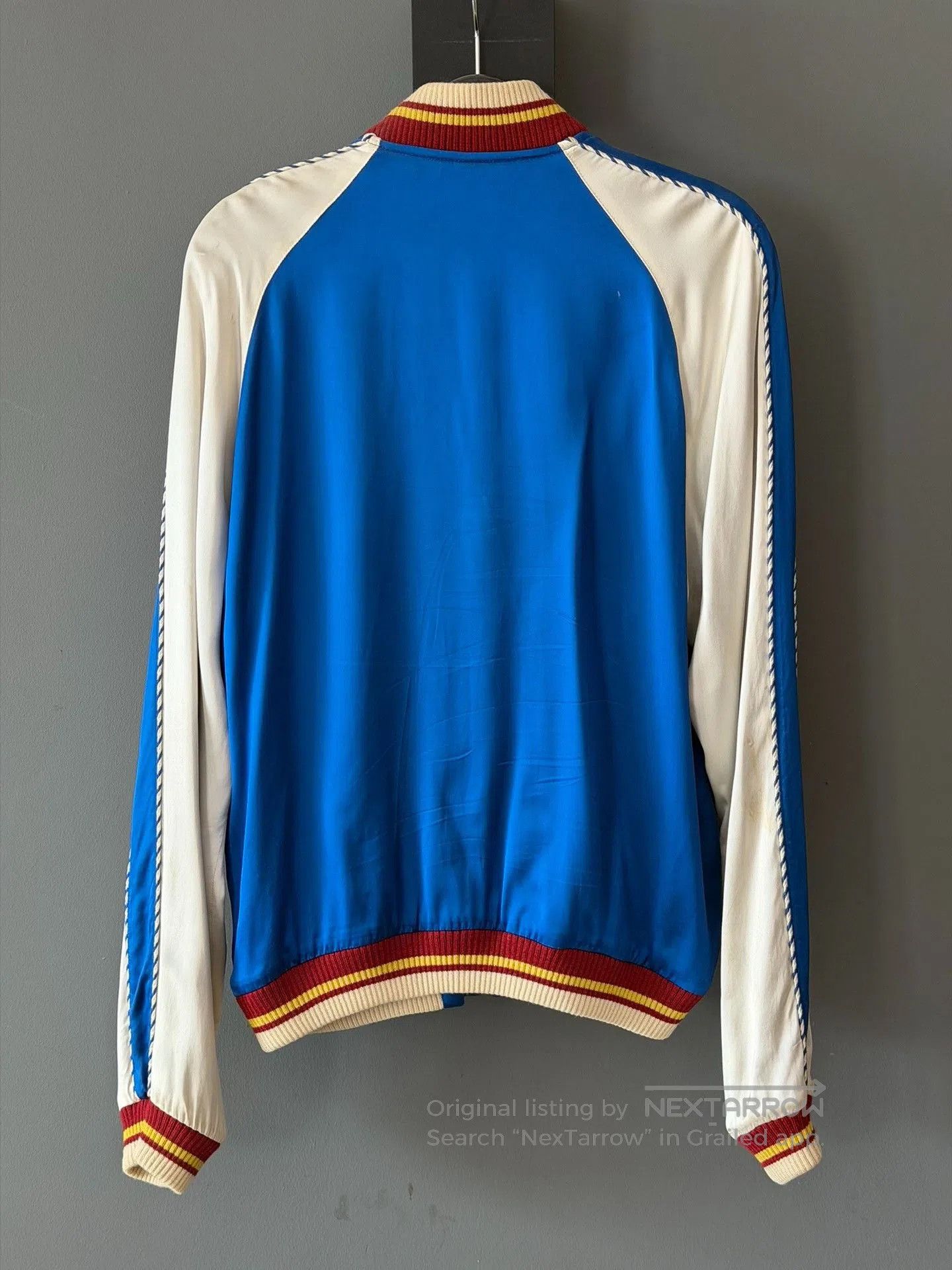 Saint Laurent Paris Saint Laurent Paris Blue Bomber Jacket. Size US M / EU 48-50 / 2 - 2 Thumbnail