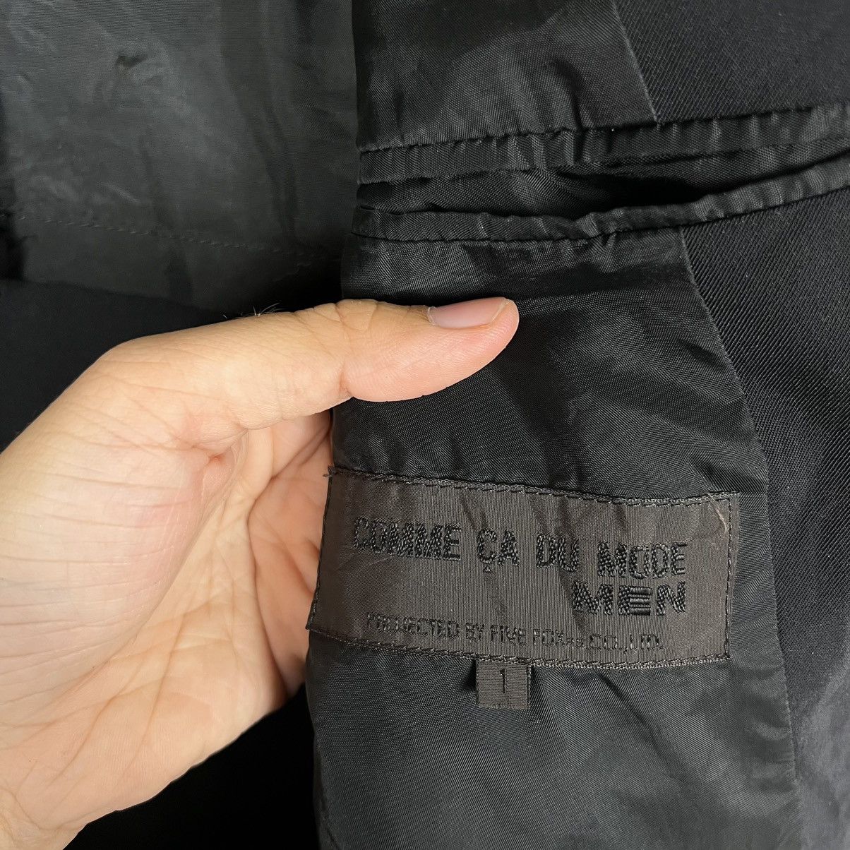 Comme Ca Ism 🔥 COMME CA DU MODE MEN COAT GARMENT JACKET Size US S / EU 44-46 / 1 - 14 Thumbnail