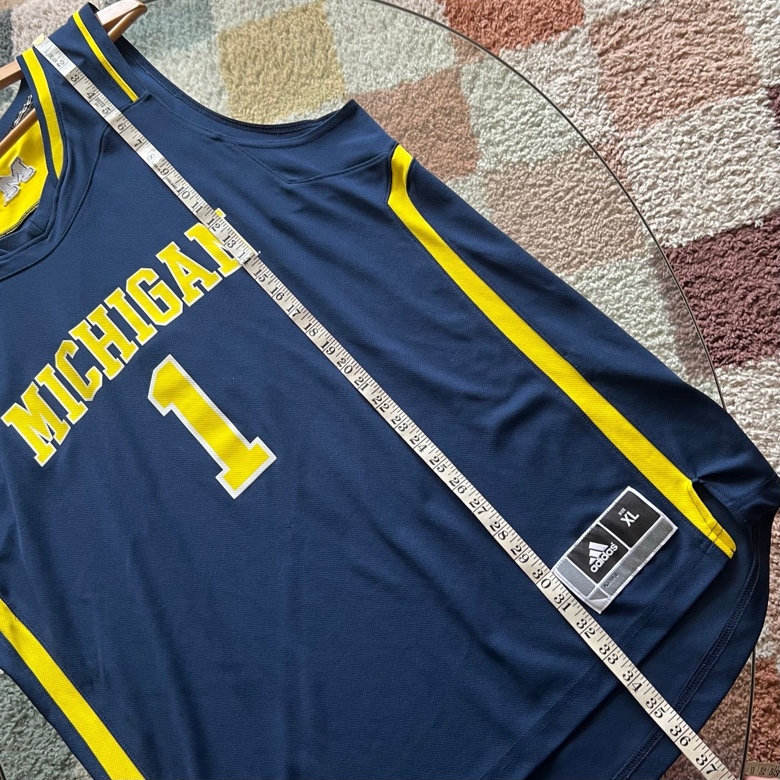 Adidas Michigan Wolverines Basketball Jersey | Glenn Robinson | XL Size US XL / EU 56 / 4 - 12 Thumbnail
