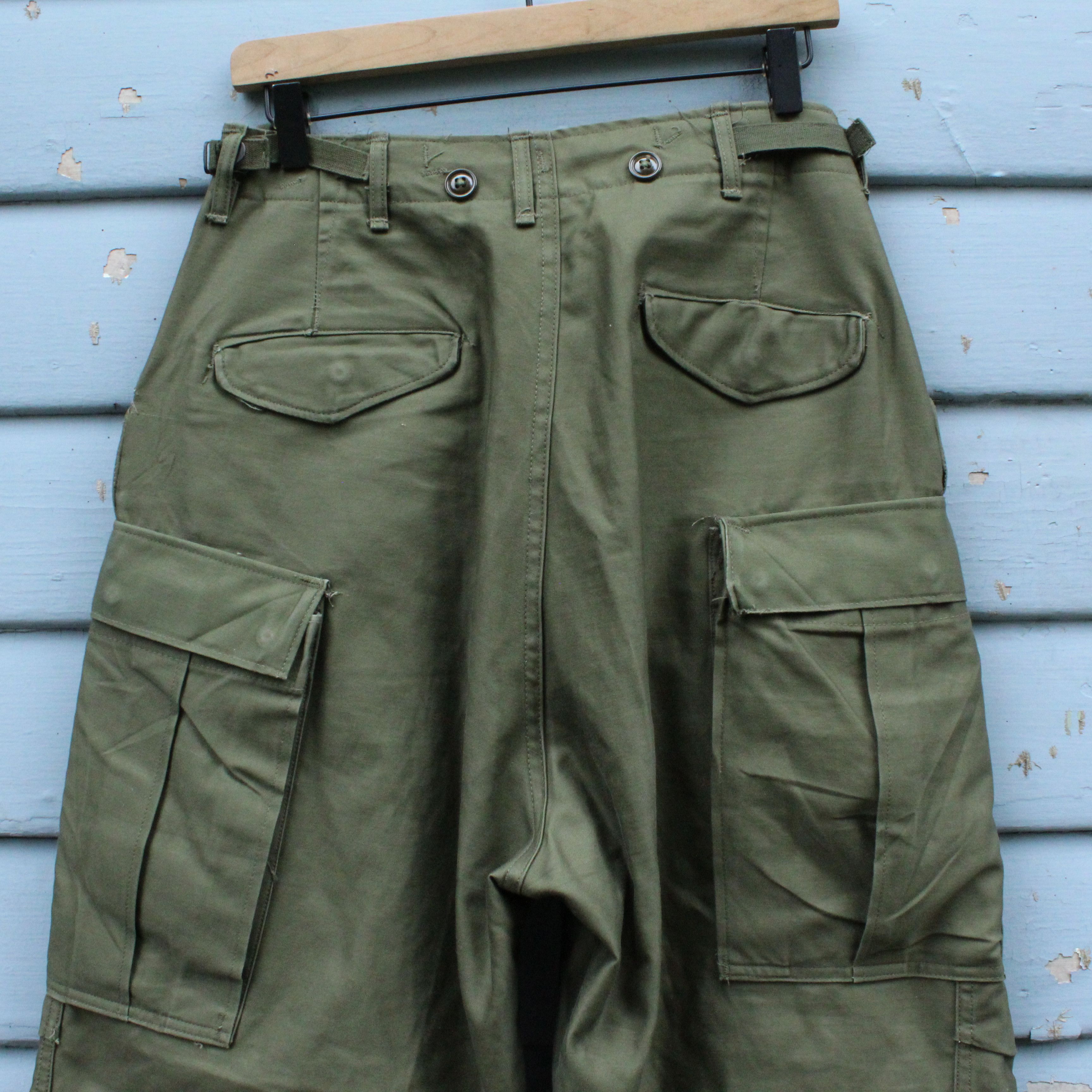 Vintage Vintage M-1951 Field Trouser Cotton Slant Pocket Pants Size US 30 / EU 46 - 8 Thumbnail