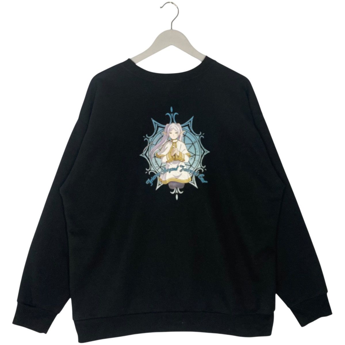 Vintage Vintage Friere Japan Sweatshirt Black Pullover Jumper Size L Size L / US 10 / IT 46 - 1 Thumbnail