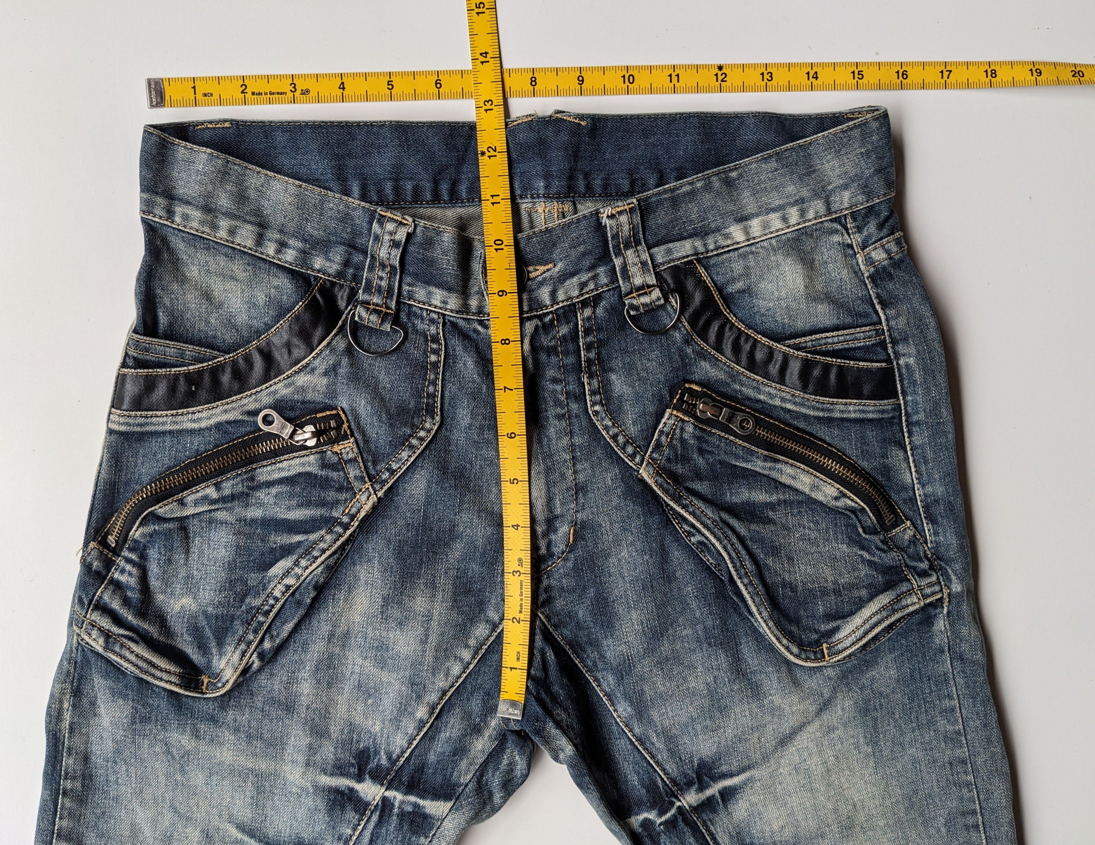 PPFM PPFM curve leg seditionaries punk jeans Size US 31 - 10 Thumbnail