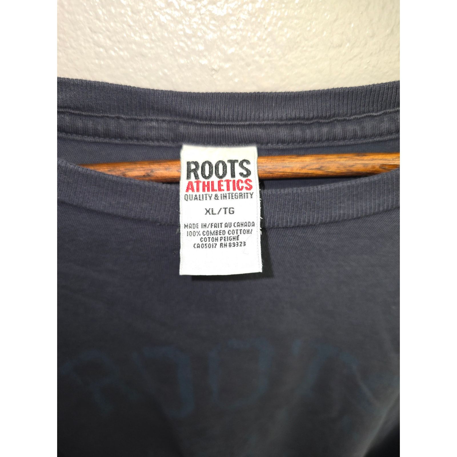 Other Vintage Roots Athletics Shirt Long Sleeve Graphic Blue XL Size US XL / EU 56 / 4 - 3 Thumbnail