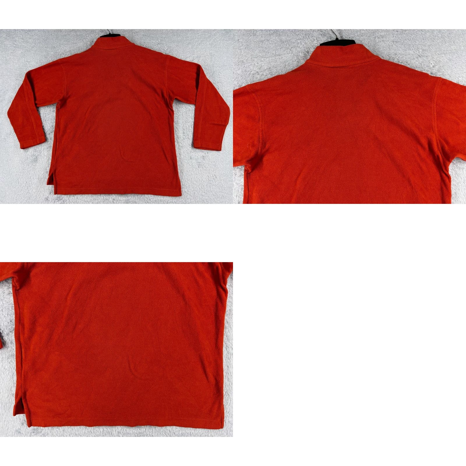 Patagonia VINTAGE Patagonia Sweater Women Medium Red 1/4 Zip Polyester Fleece Synchilla Size M / US 6-8 / IT 42-44 - 9 Thumbnail
