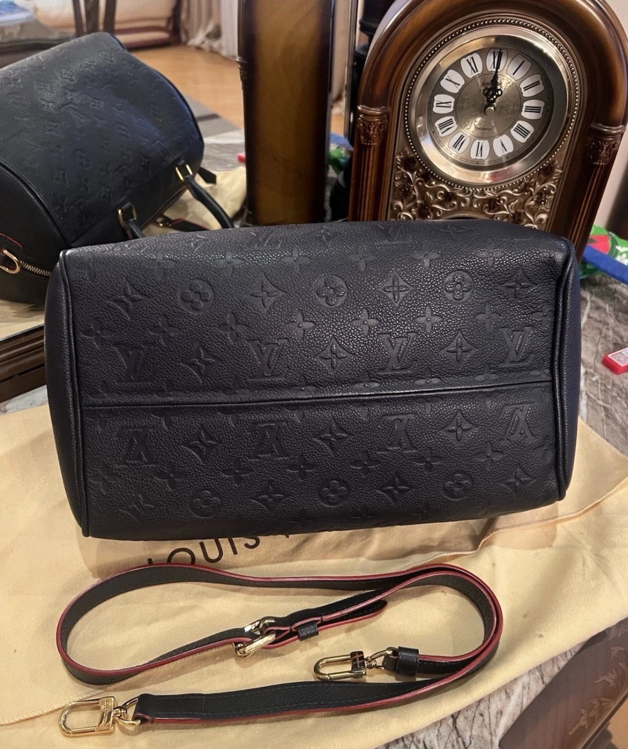 Louis Vuitton Louis Vuitton Speedy Bandouliere Empreinte Leather 30 Size ONE SIZE - 11 Thumbnail