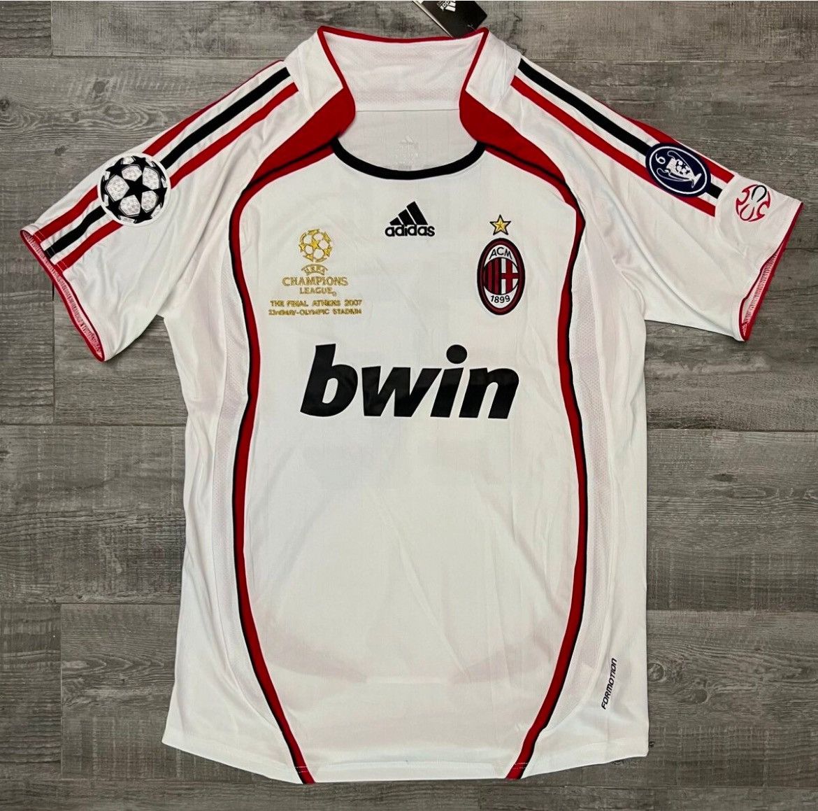 Adidas AC Milan 2006-07 Kaka #22 Away Jersey Milan Jersey Size US XXL / EU 58 / 5 - 2 Thumbnail