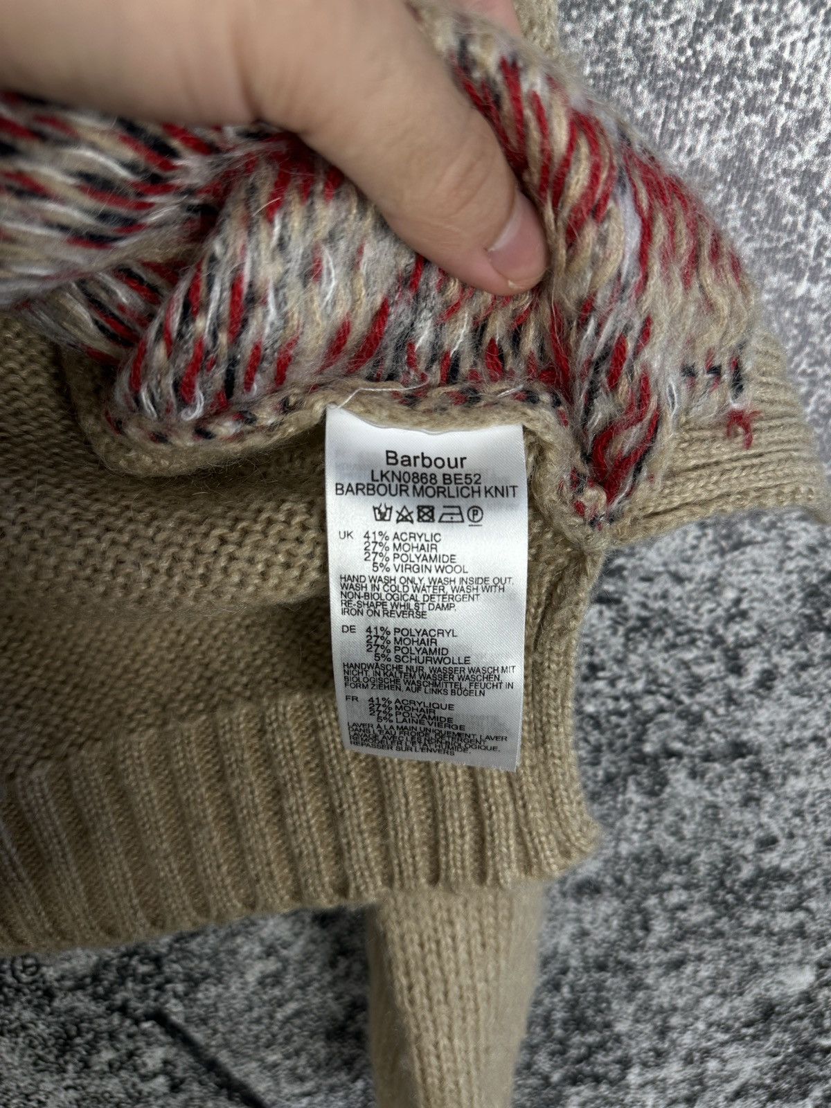 Barbour Barbour Dress Tartan Morlich Knit Crew Sweater UK 8 USA 4 Size S / US 4 / IT 40 - 9 Thumbnail