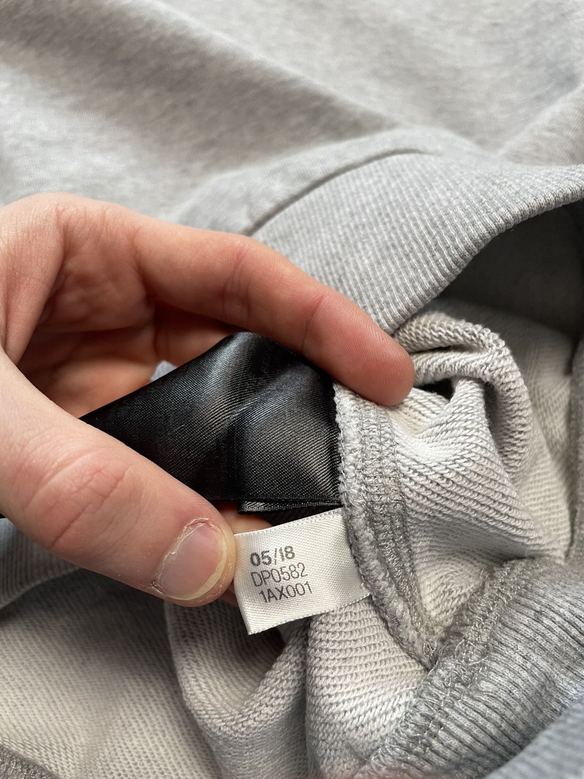 Yohji Yamamoto Yohji Yamamoto x Adidas Y-3 Big Logo Gray Sweatshirt Size US M / EU 48-50 / 2 - 14 Thumbnail
