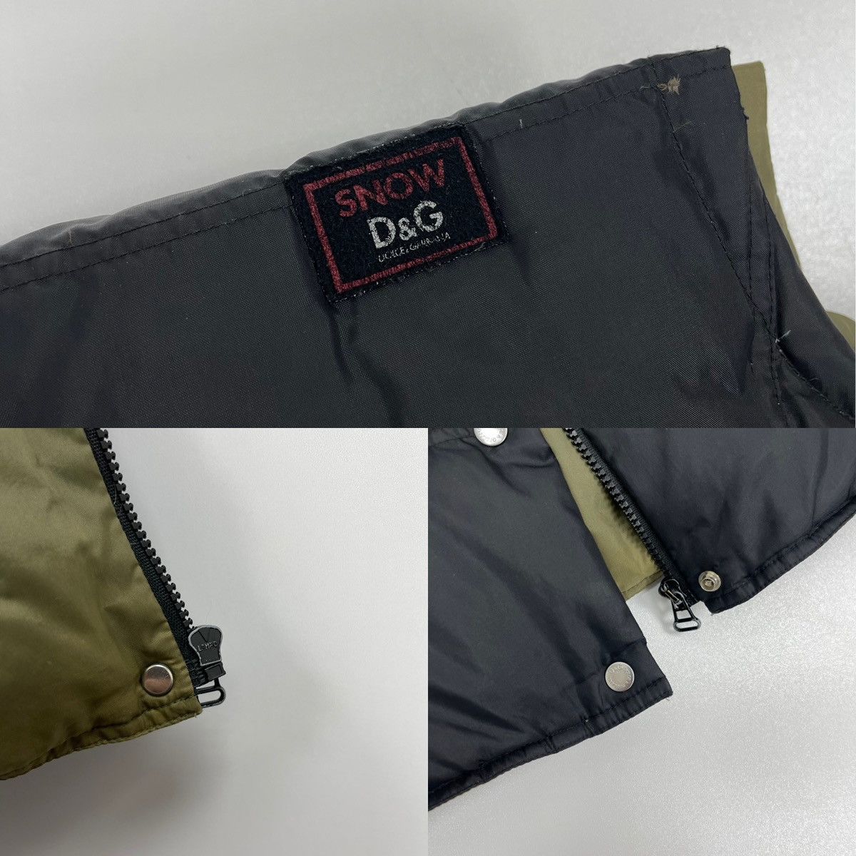 Dolce & Gabbana Dolce & Gabbana Snow Down Nylon Vintage Vest D&G Women’s Size M / US 6-8 / IT 42-44 - 7 Thumbnail