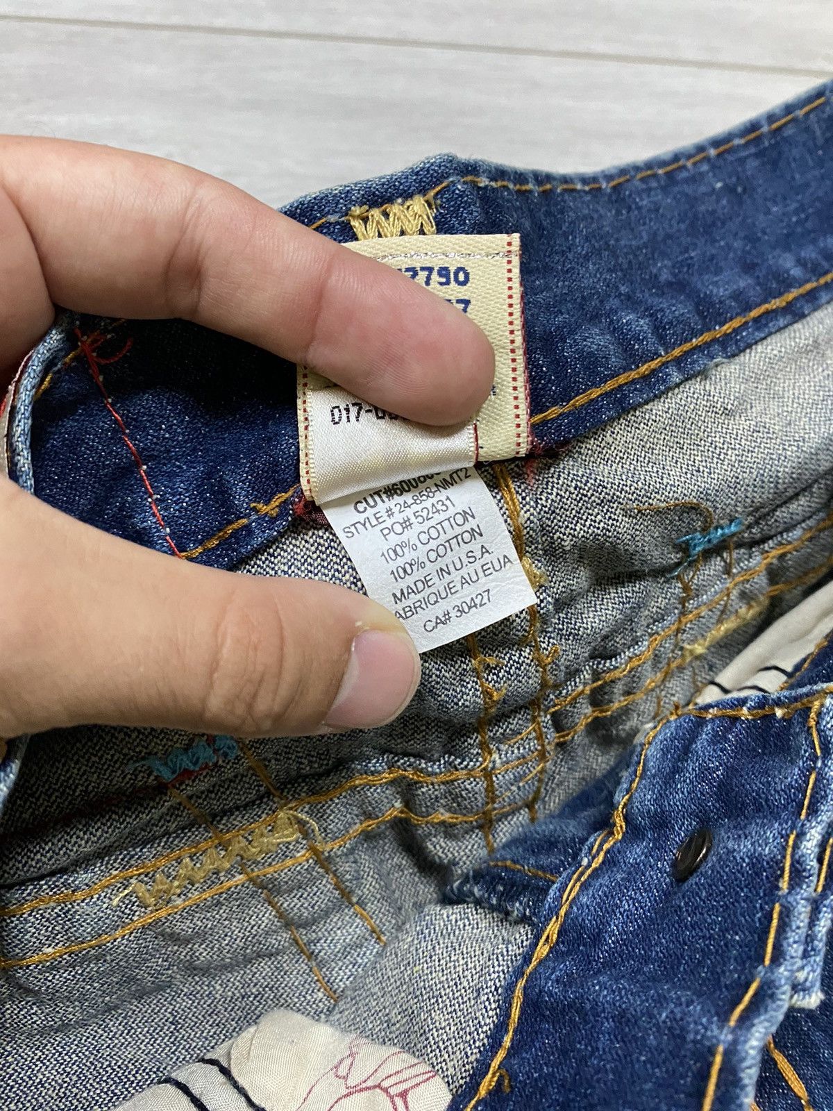 True Religion True Religion Buddha RARE vintage Billy super T jeans Size US 32 / EU 48 - 9 Thumbnail