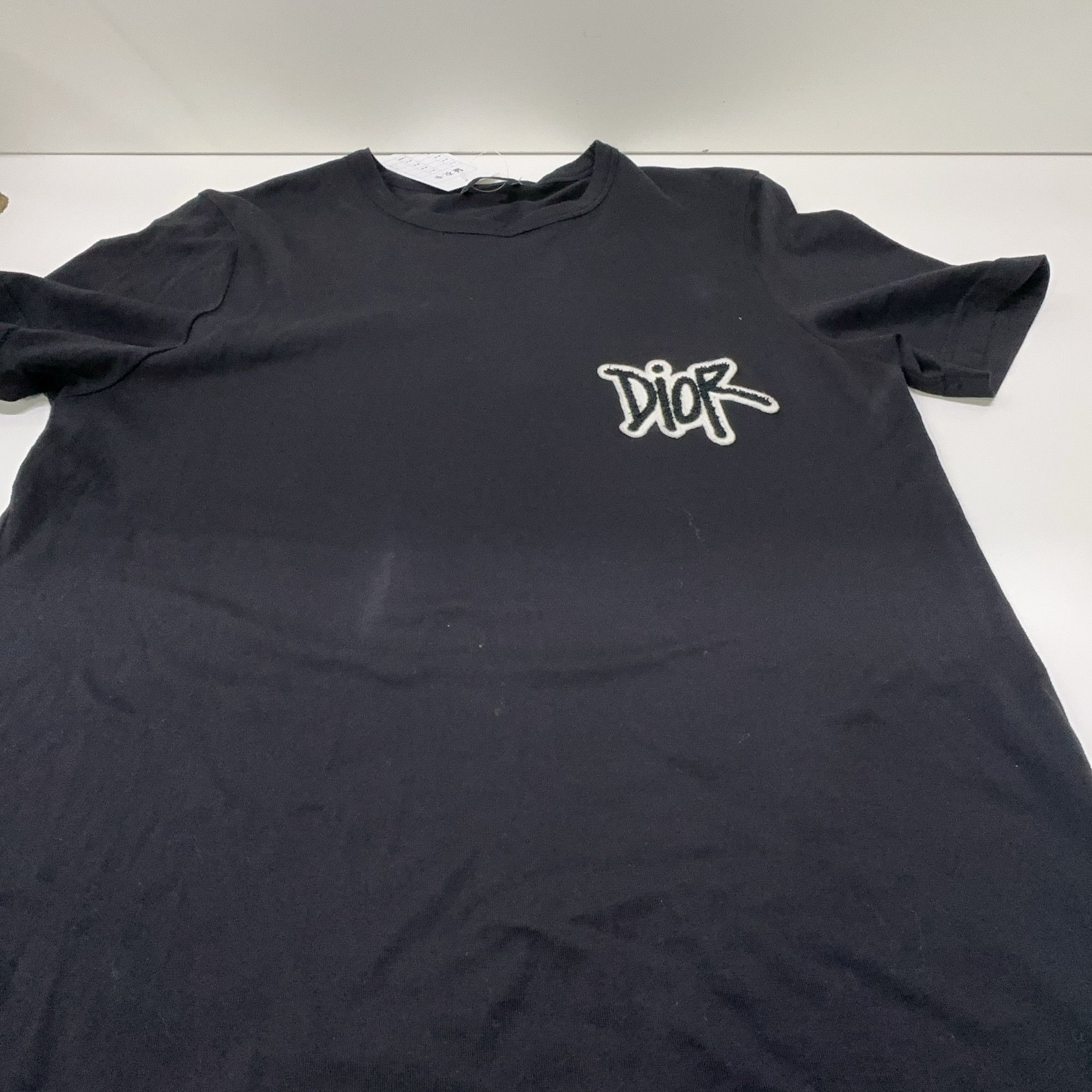 Dior dior x stussy black graphic t-shirt Size US S / EU 44-46 / 1 - 4 Thumbnail