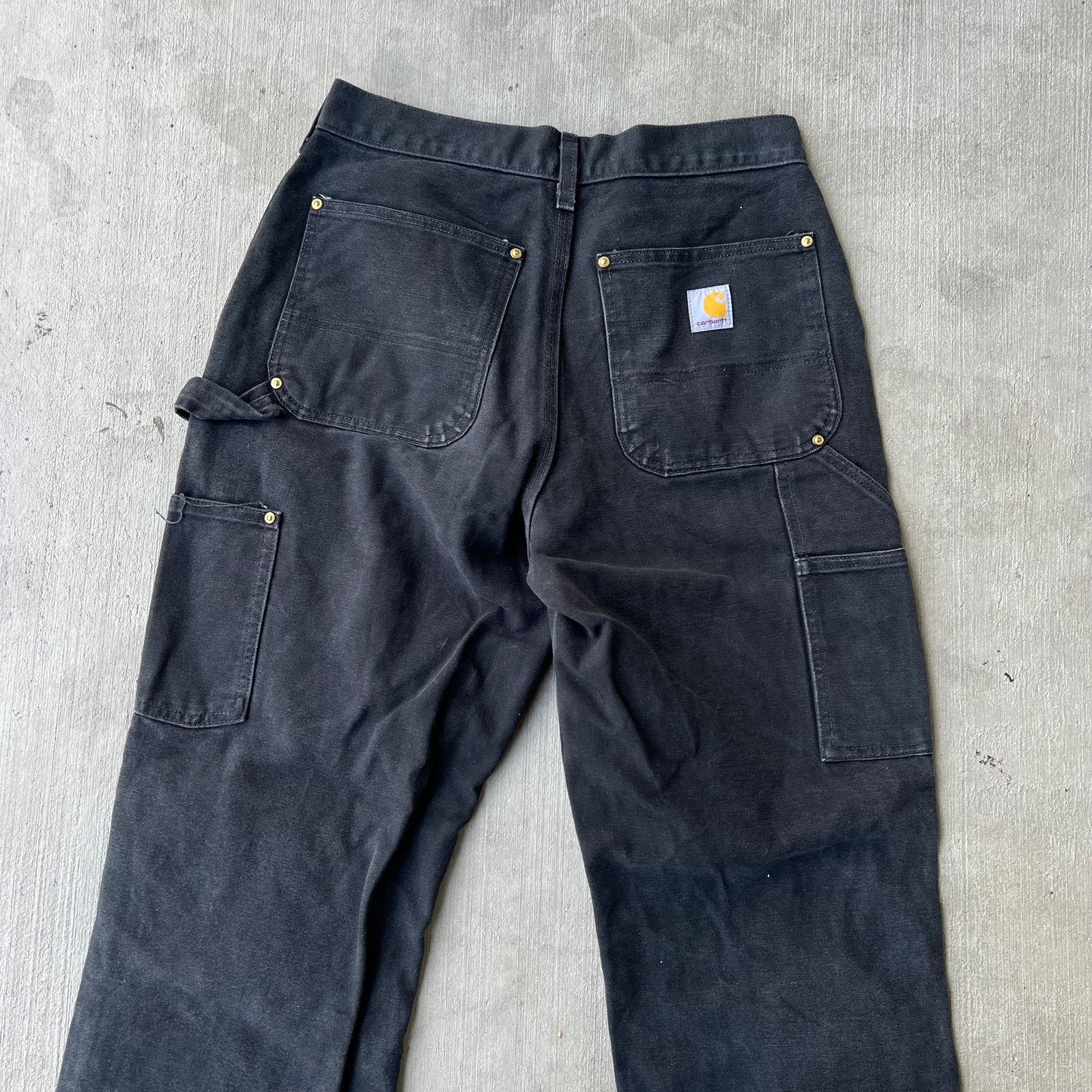 Carhartt × Vintage Carhartt black double knee work wear carpenter pants Size US 30 / EU 46 - 5 Thumbnail