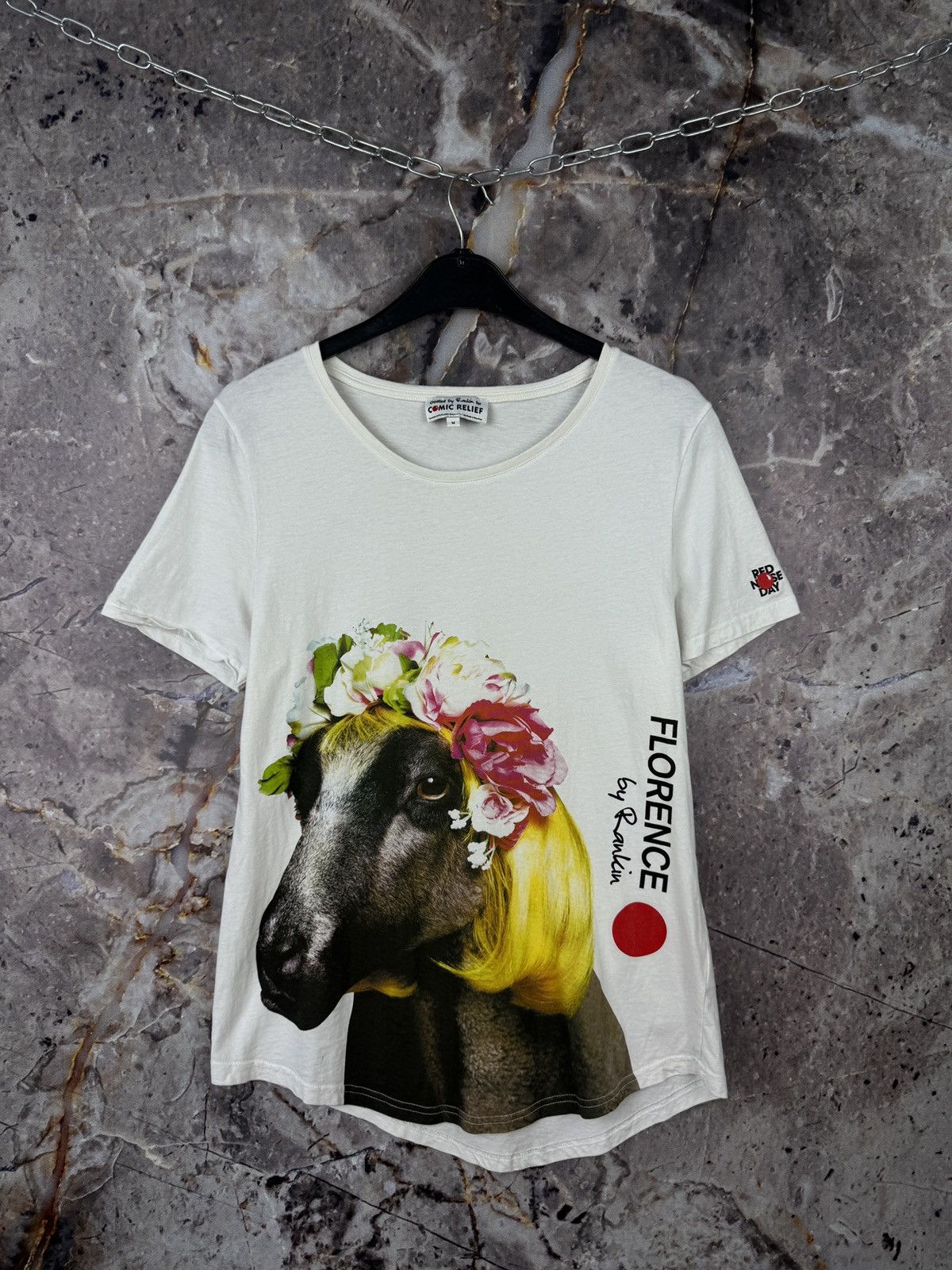 Vivienne Westwood Women’s Comic Relief Florence by Rankin T-Shirt Size Medium Size M / US 6-8 / IT 42-44 - 1 Thumbnail