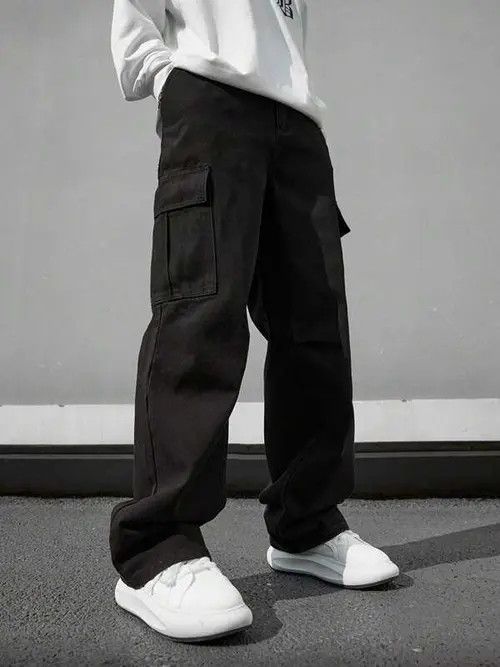 Japanese Brand Y2K DRIP CARGO sweatpants Size US 36 / EU 52 - 4 Thumbnail
